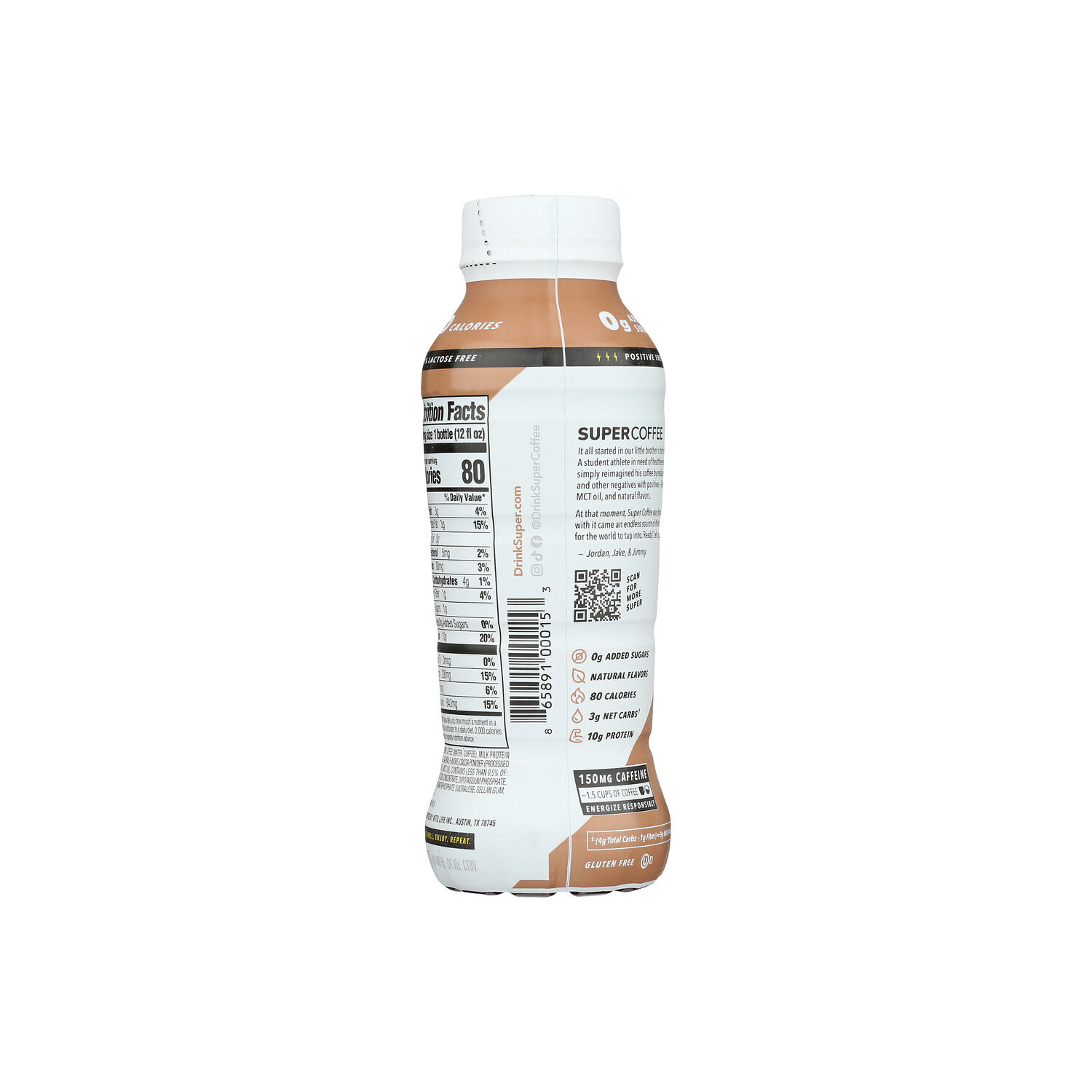 Super Coffee Mocha Sweet & Creamy Enhanced Beverage - 12 Fluid Ounce Image 2 of 4