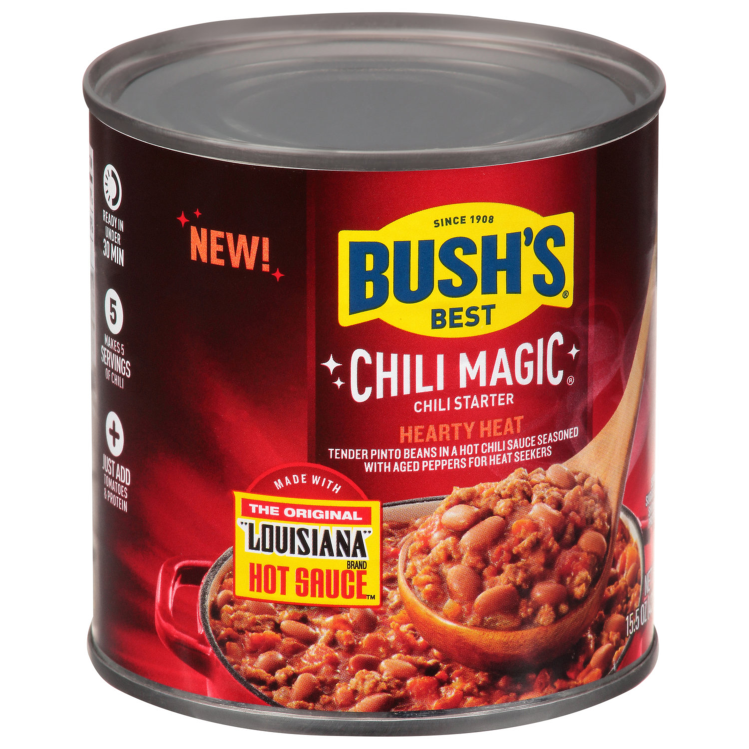 Bush's Best Chili Magic Classic Homestyle Mild Chili Starter - Shop Soups &  Chili at H-E-B