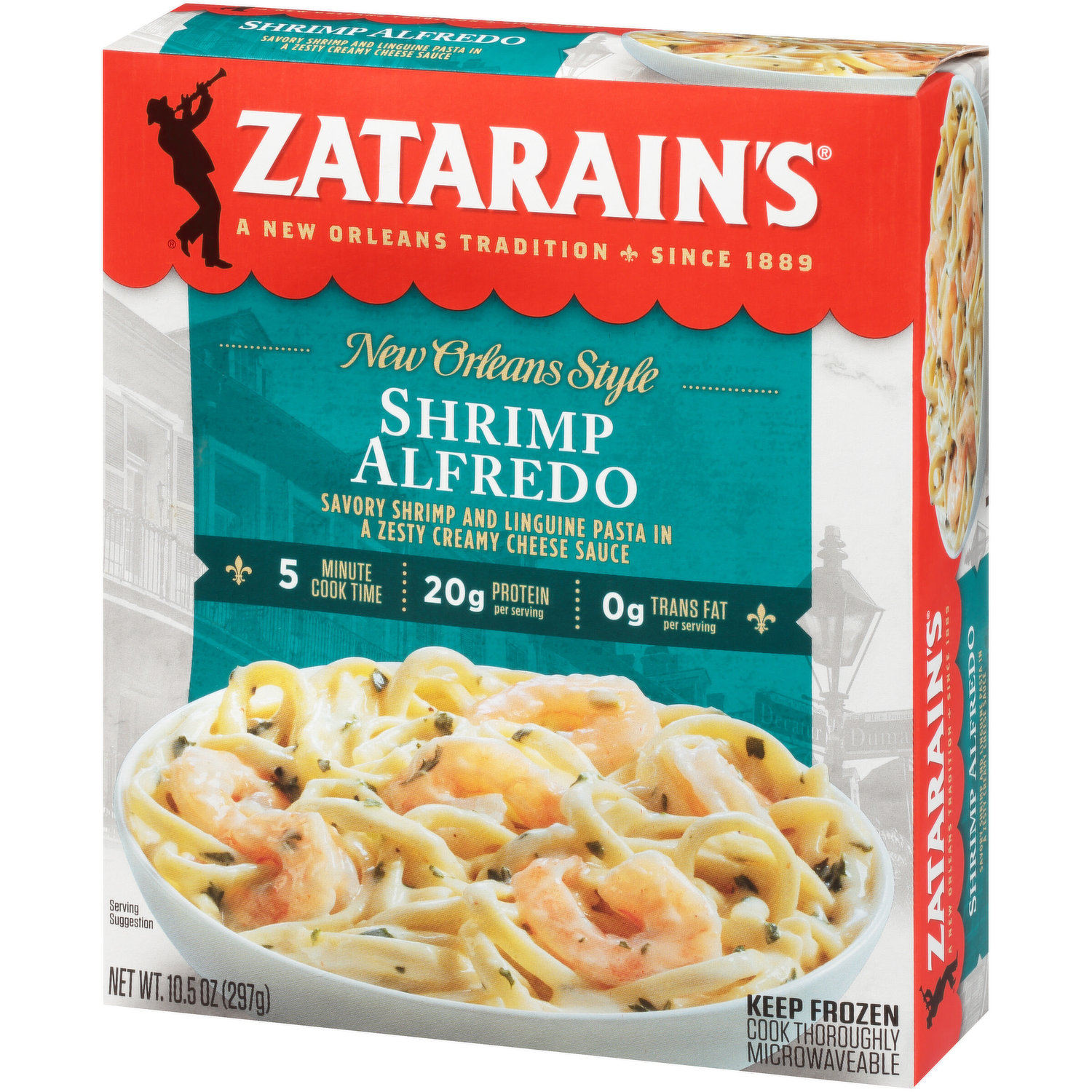 Zatarain's Frozen Meal Red Bean and Rice with Sausage (12 oz