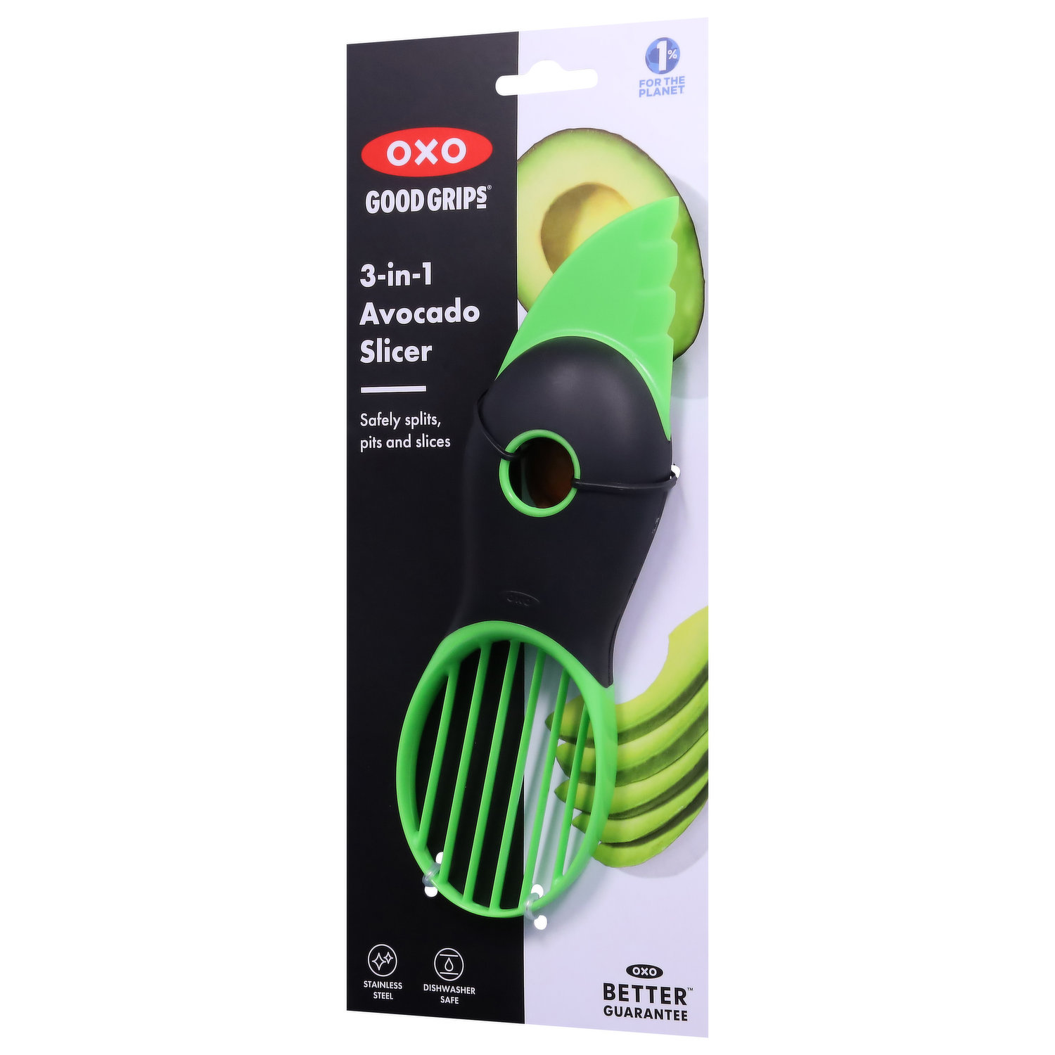 OXO Good Grips 3-in-1 Avocado Slicer - Green & Good Grips Egg Slicer