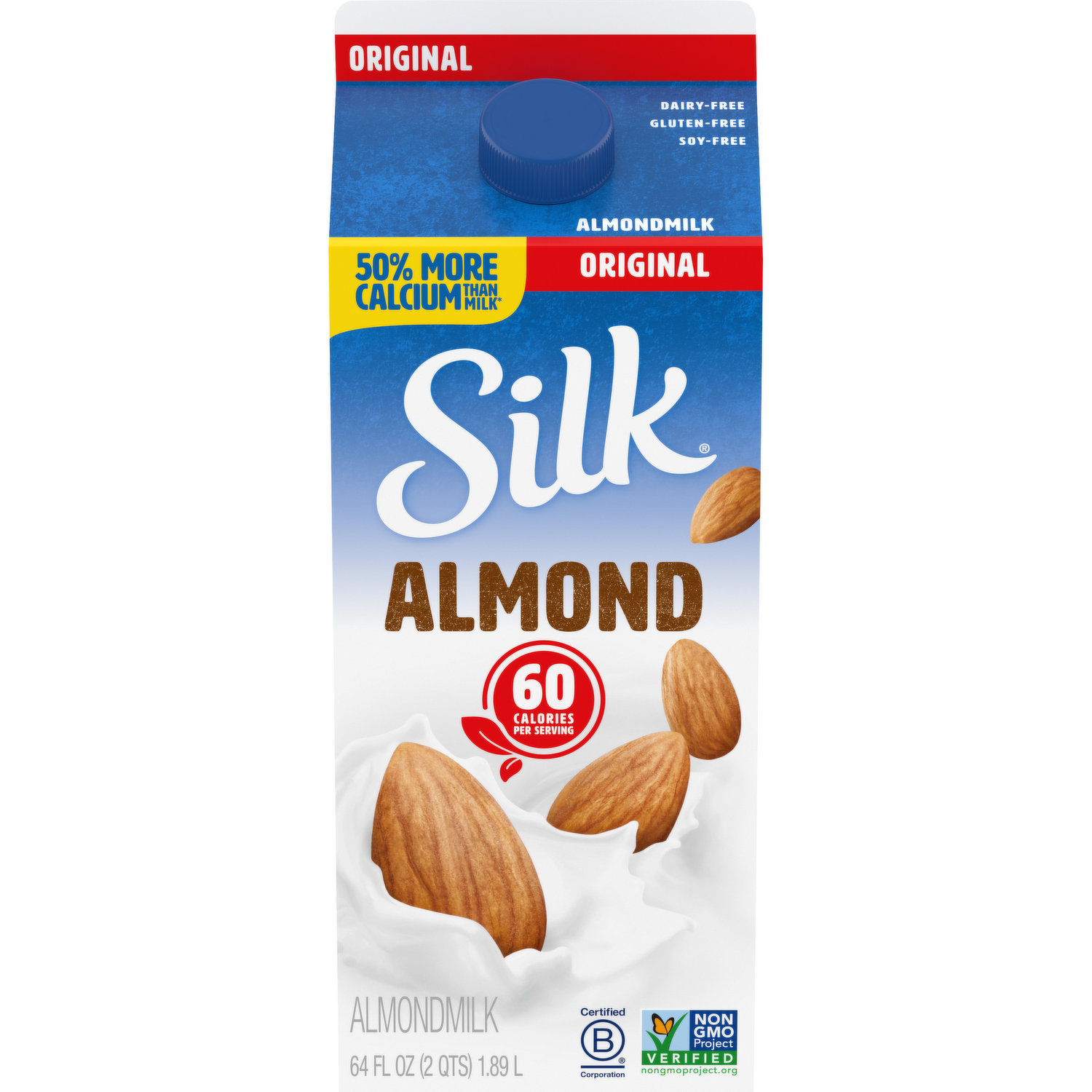 Silk Soy Creamer Original Dairy-Free Refrigerated