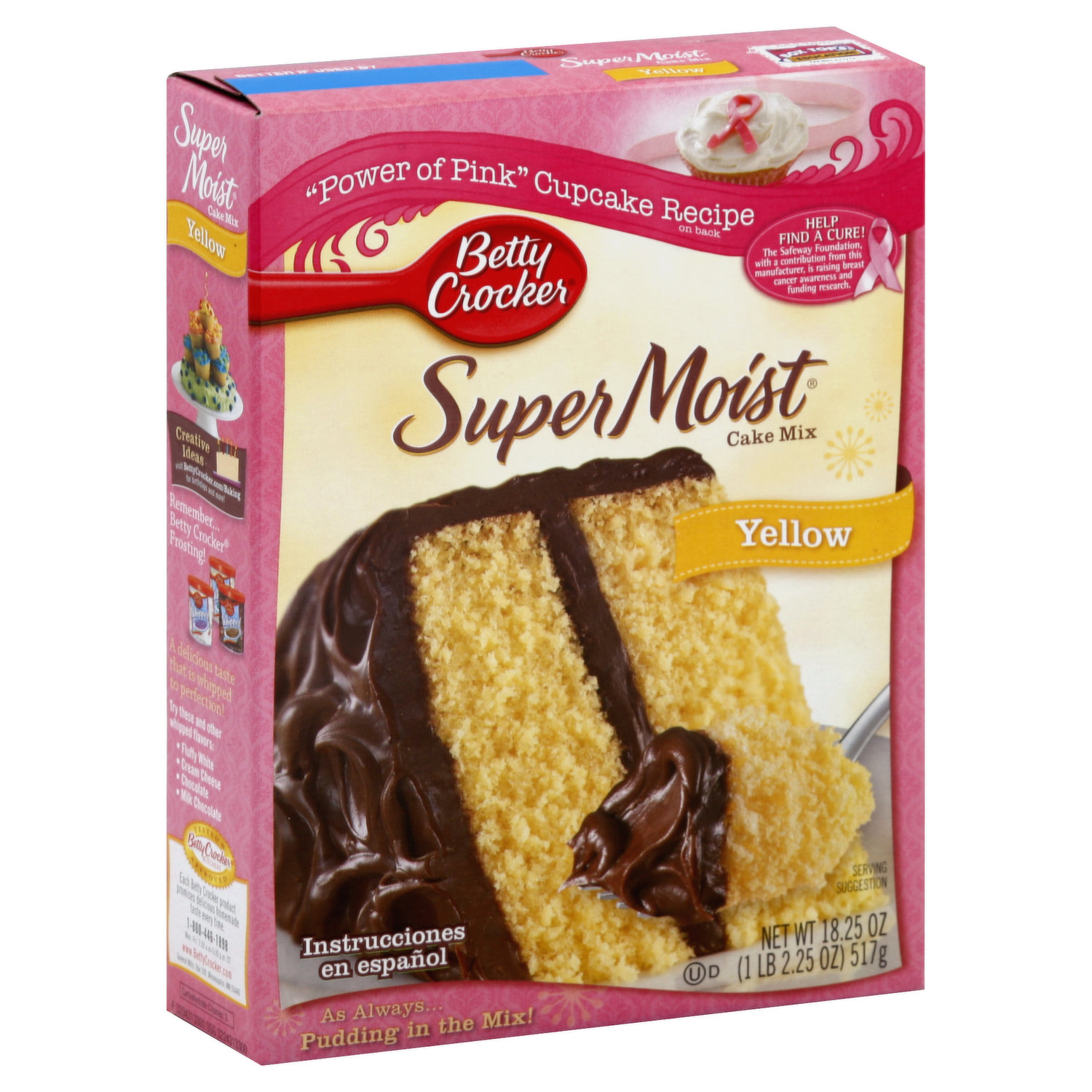 Betty Crocker Super Moist Chocolate Fudge Cake Mix & Vanilla Frosting  Bundle : Target