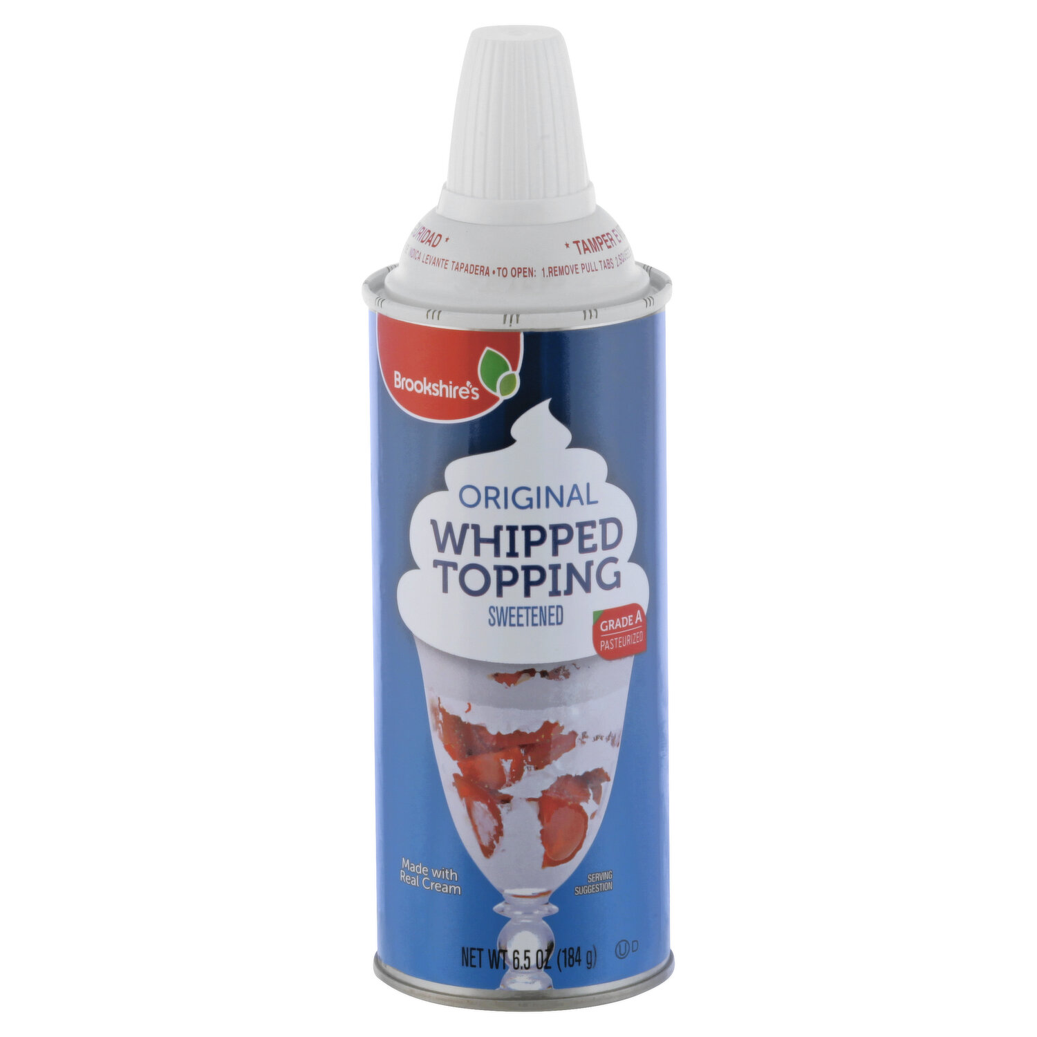 Brookshire's Whipped Light Cream, Sweetened - Brookshire's