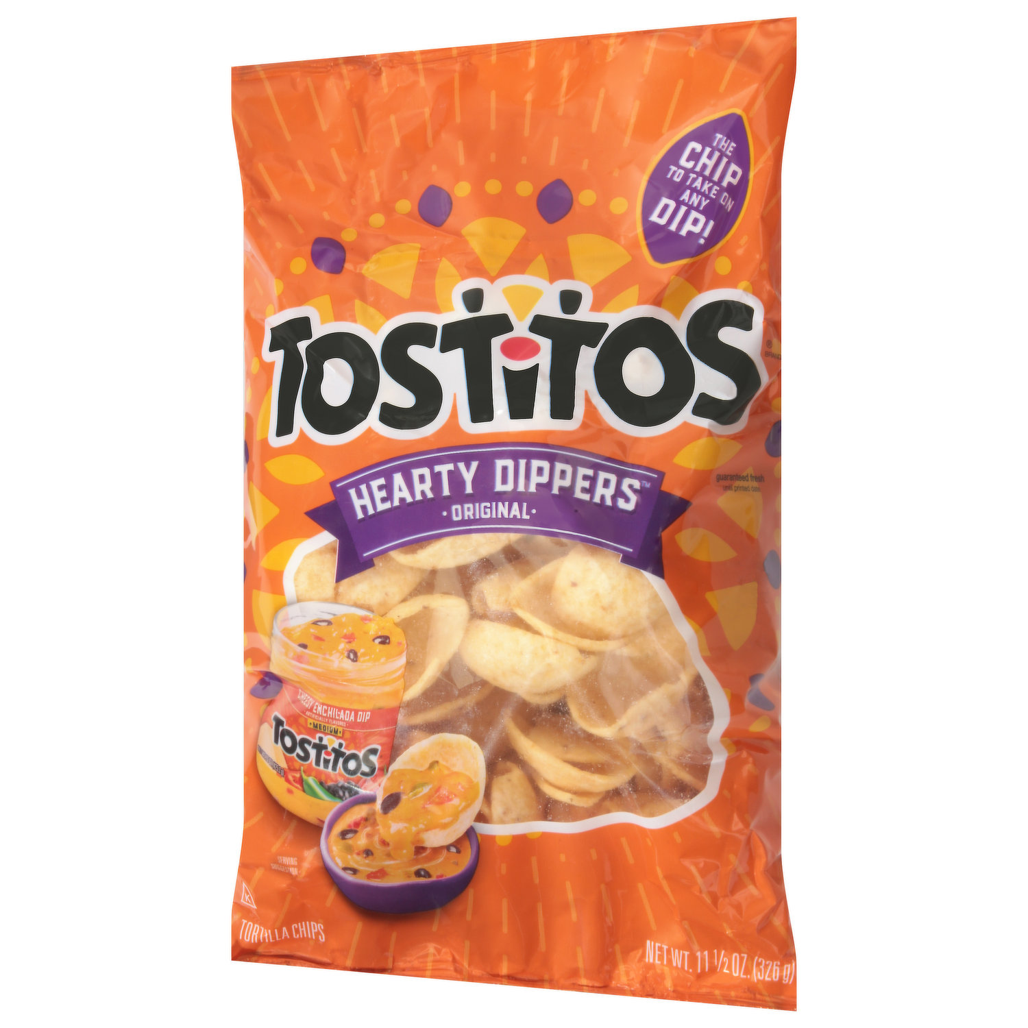 Tostitos® White Corn Crispy Rounds Tortilla Chips, 12 oz - QFC