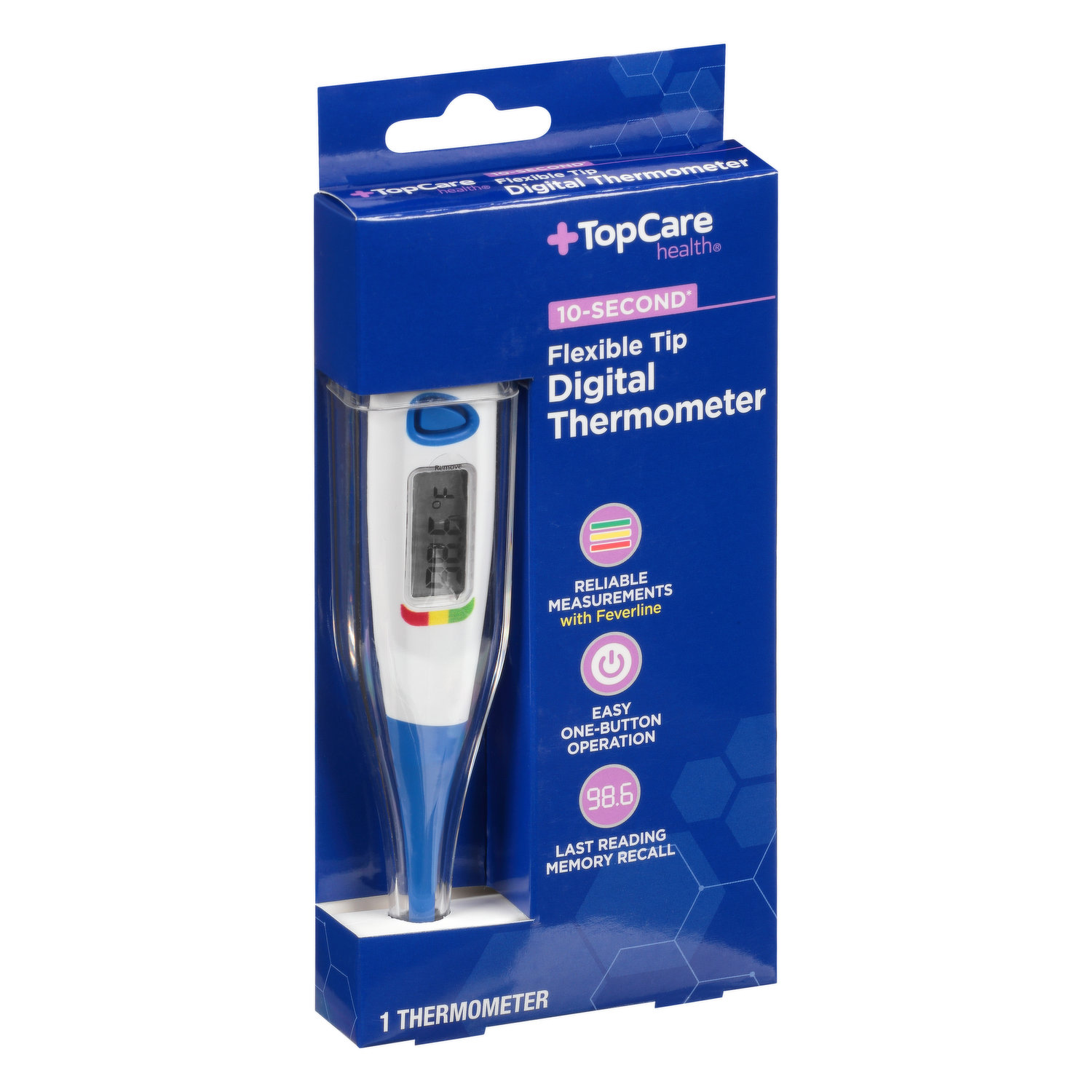 Fast & Flexible 10 Second Thermometer by