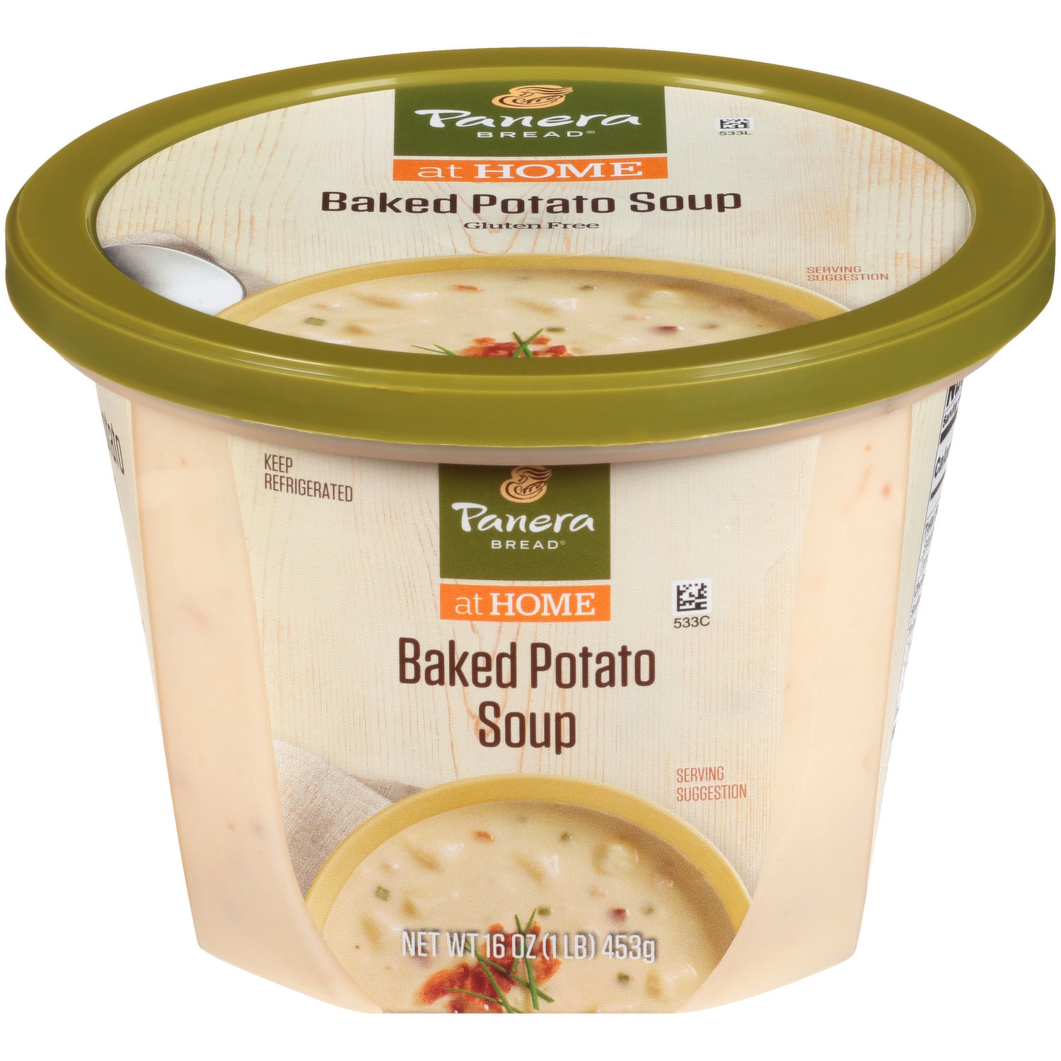 Panera Bread Thai Style Chicken Soup, 16 OZ Soup Cup (Gluten Free) 16 oz, Hot Food and Prepared