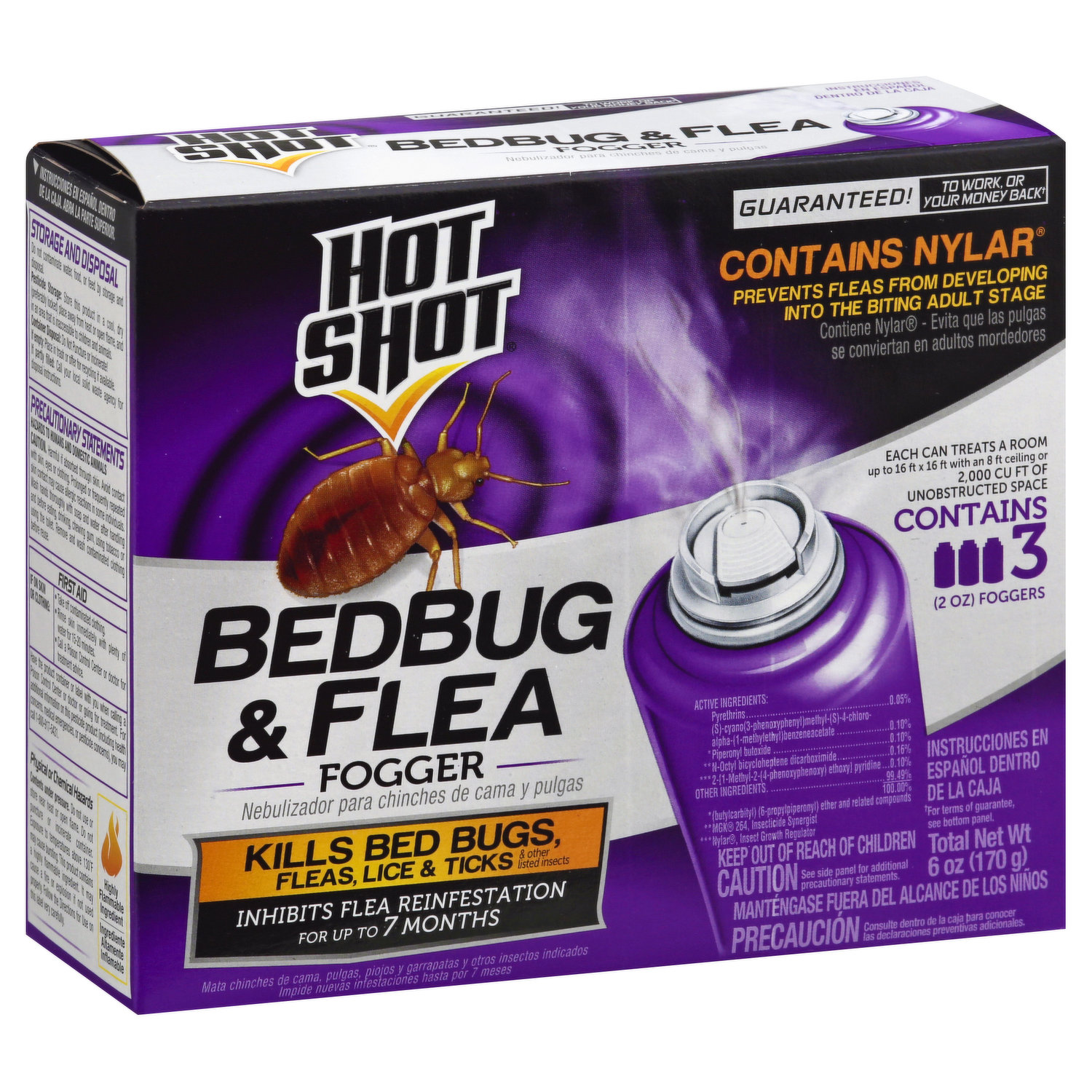 Bengal Flying Insect Killer 2  Bug Spray for Indoor & Outdoor Use