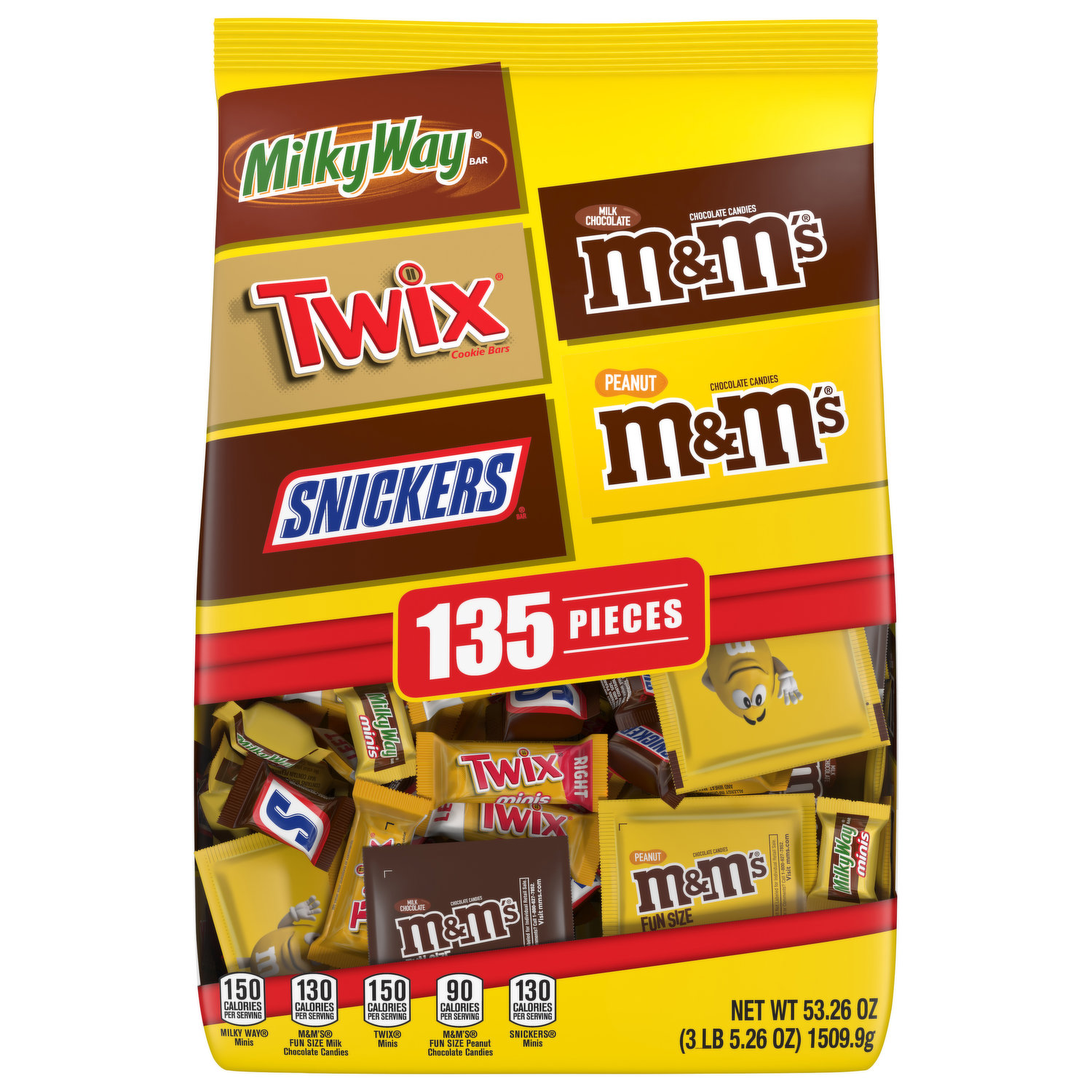 Peanut M&M Candy Wrapper Wrap Digital Download