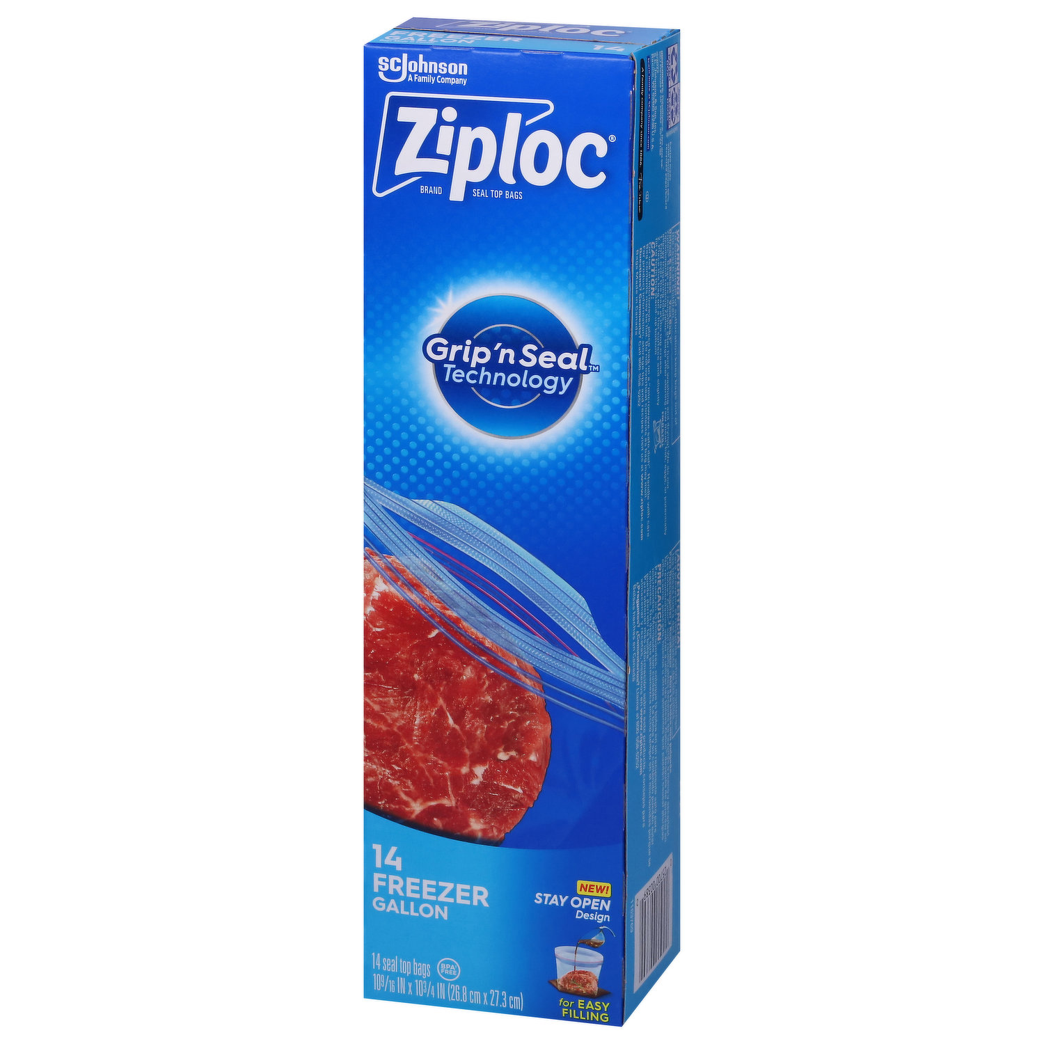 Ziploc® Freezer Bags - 2 Gallon