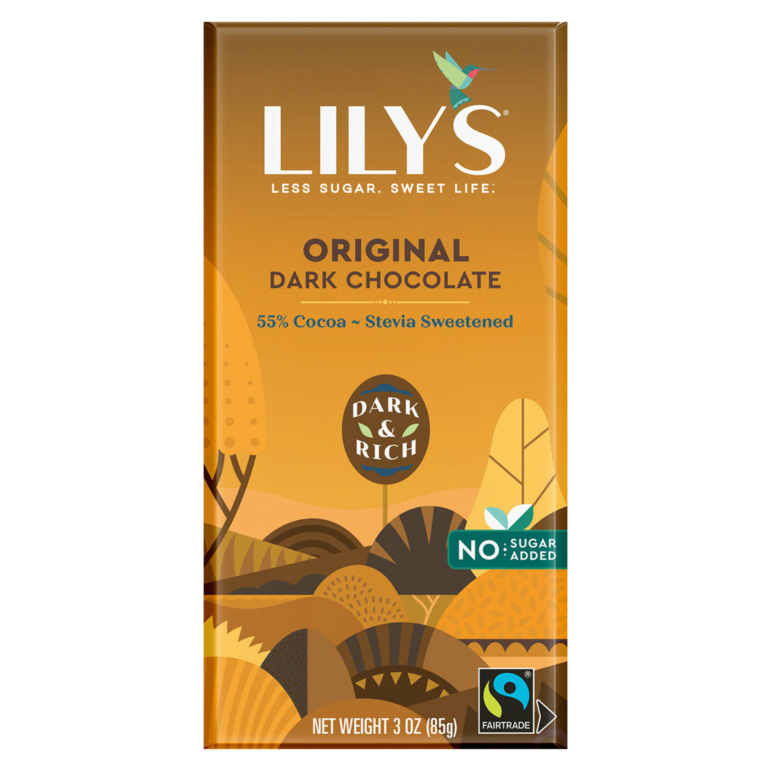 Lily's Milk Chocolate Style, Creamy Milk, 40% Cocoa - FRESH by