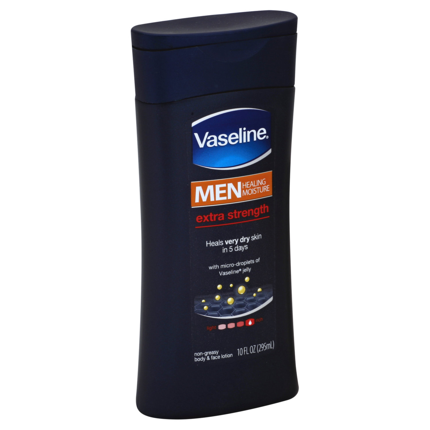 Vaseline Body Face Lotion, Non-Greasy, Extra Strength