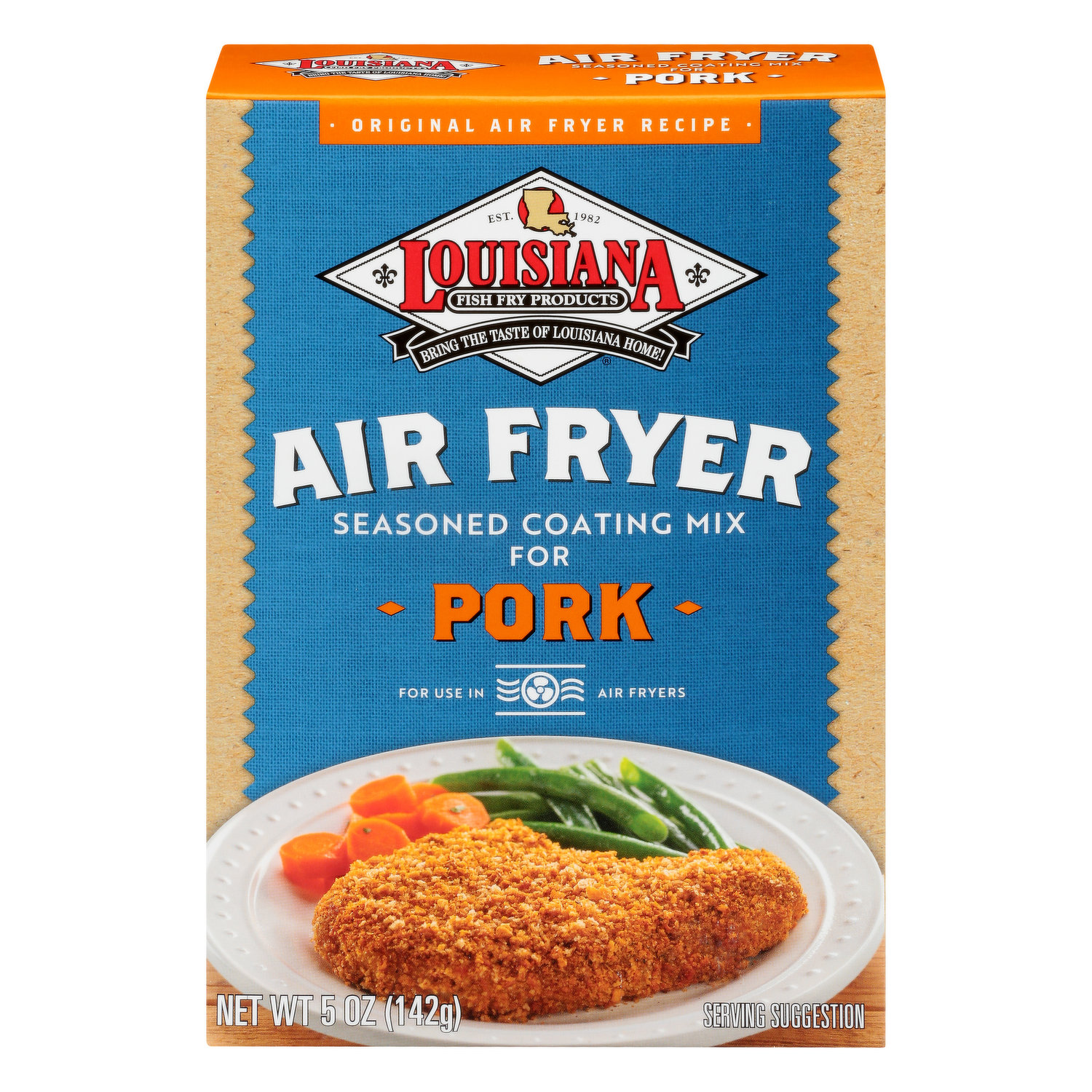 LOUISIANA SEASONED FISH CRUMBS & BATTER MIXES 283G - 3 FLAVOURS