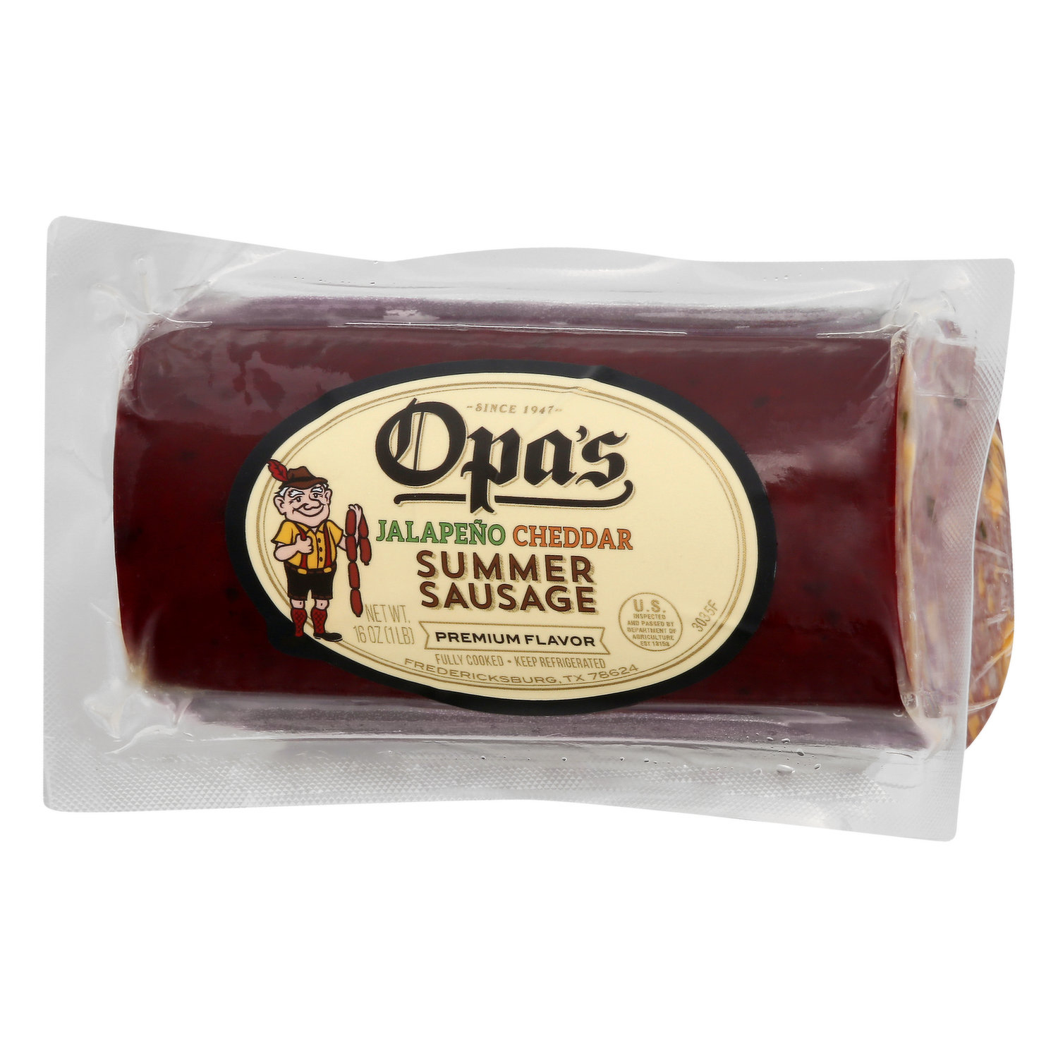 Opa's Jalapeño Cheddar Smoked Sausage – Opa's Smoked Meats