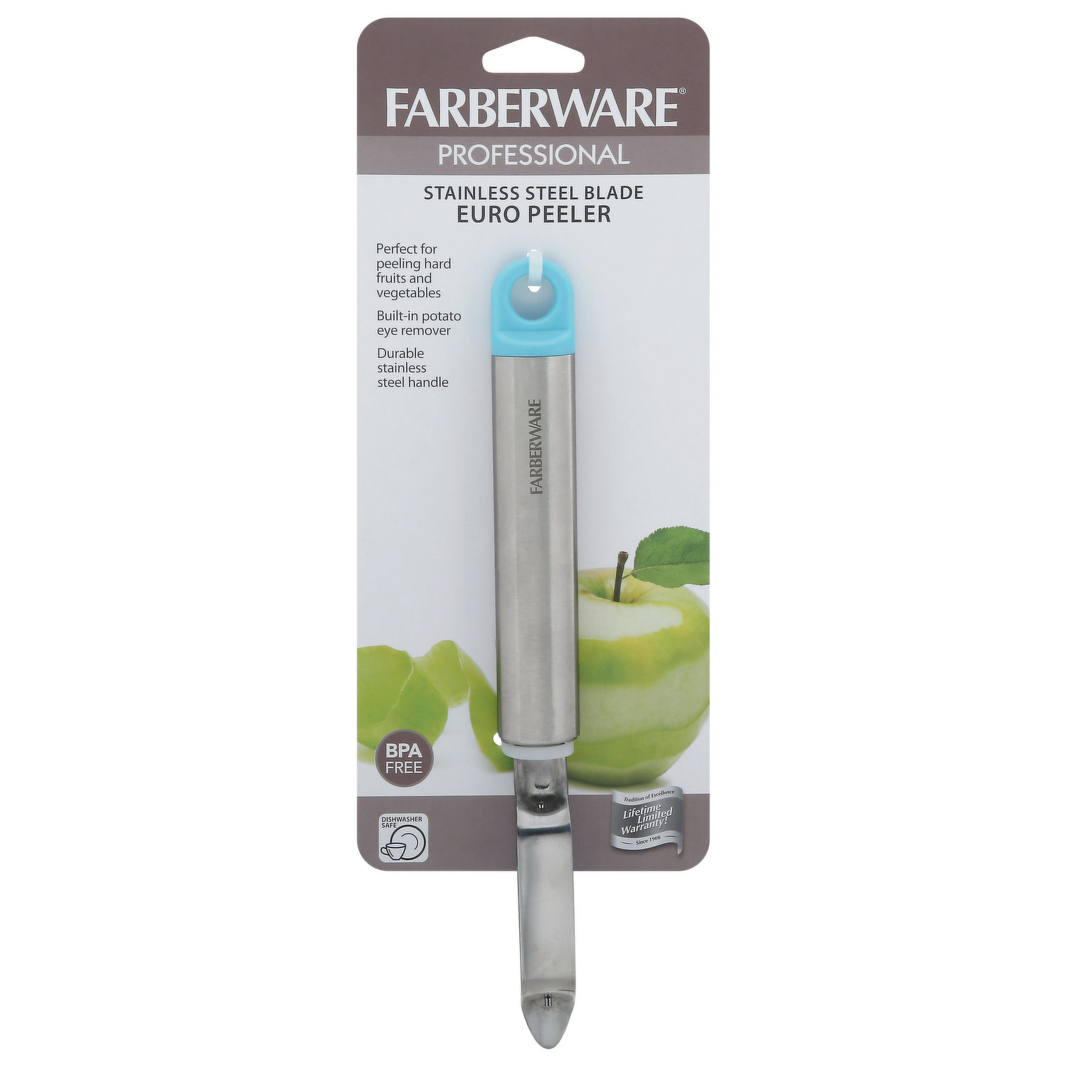 Farberware Pro Set of 2 Stainless Steel Vegetable Peelers