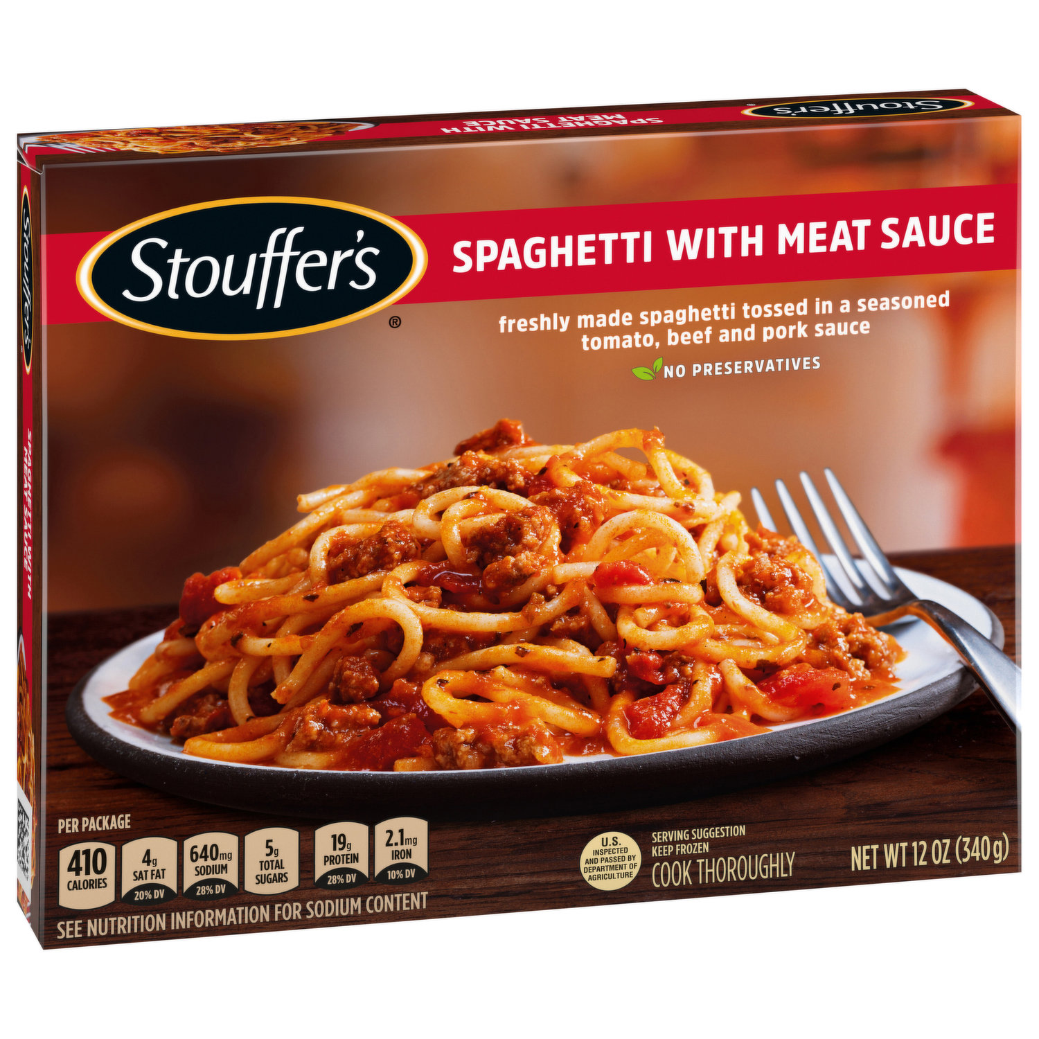 Stouffer's Chicken Fettuccini Alfredo Meal, 10.5 oz (Frozen