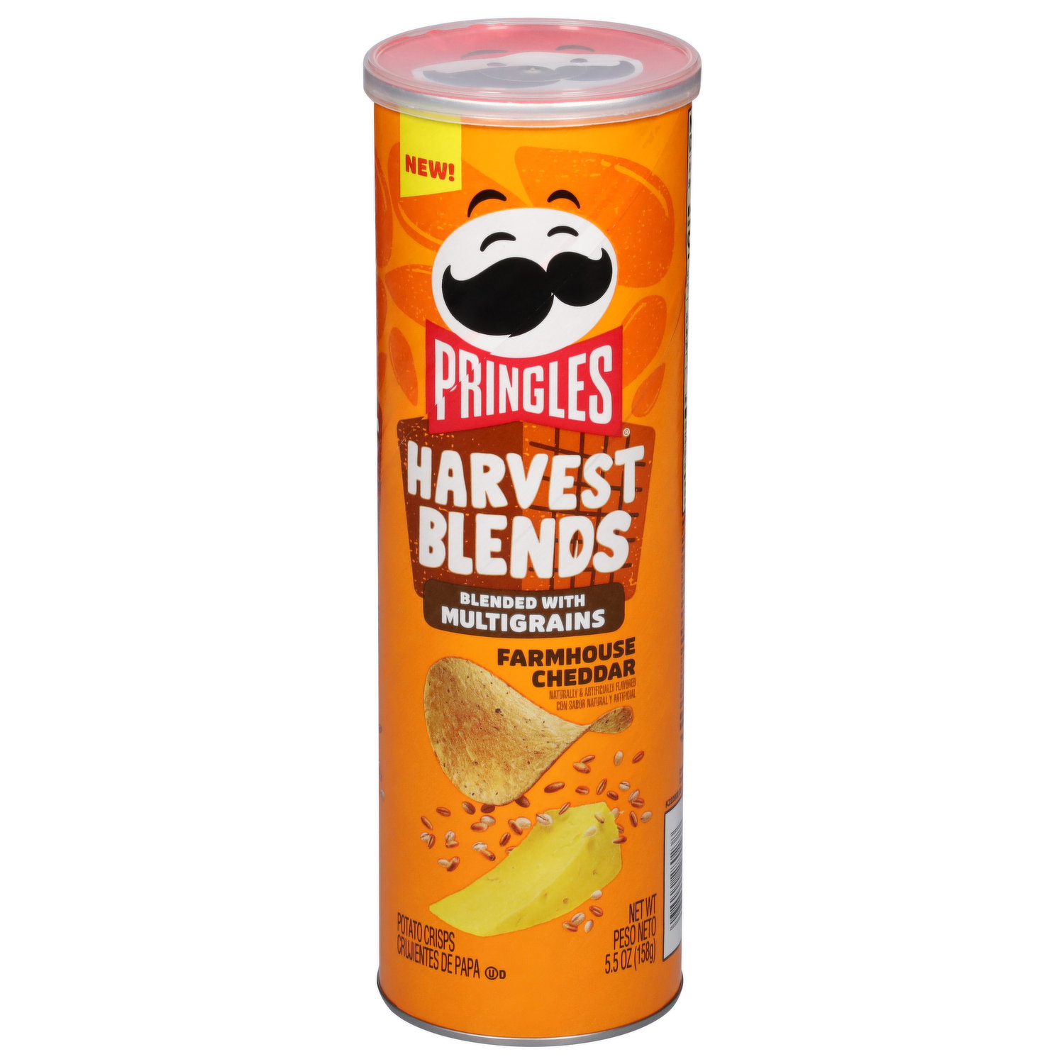 Pringles Potato Chips; Original; Cheddar Cheese; Sour Cream and