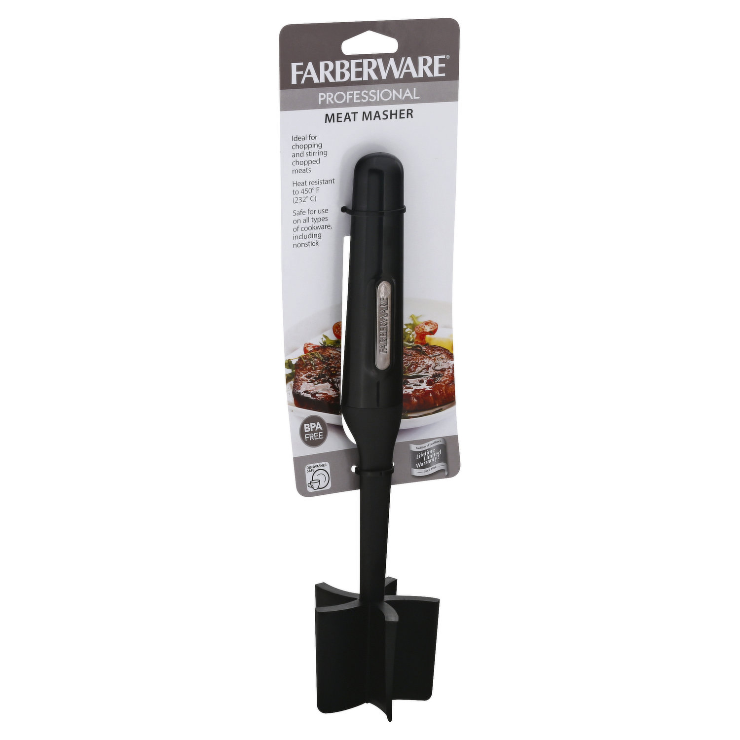 Farberware Professional Heat Resistant Nylon, Masher & Smasher Meat, Ground  Beef Utensil - Kitchen Tools & Utensils - Arlington, Virginia, Facebook  Marketplace