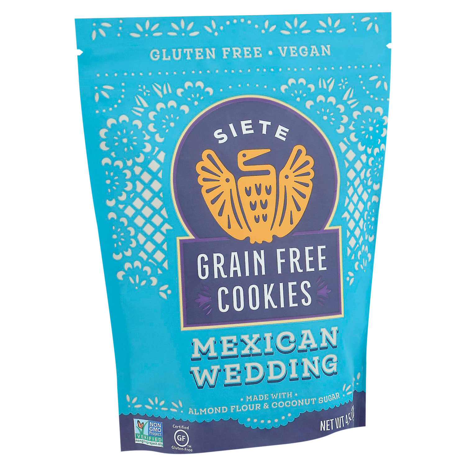 Siete Grain-Free Mexican Wedding Cookies (4.5 oz) Delivery - DoorDash