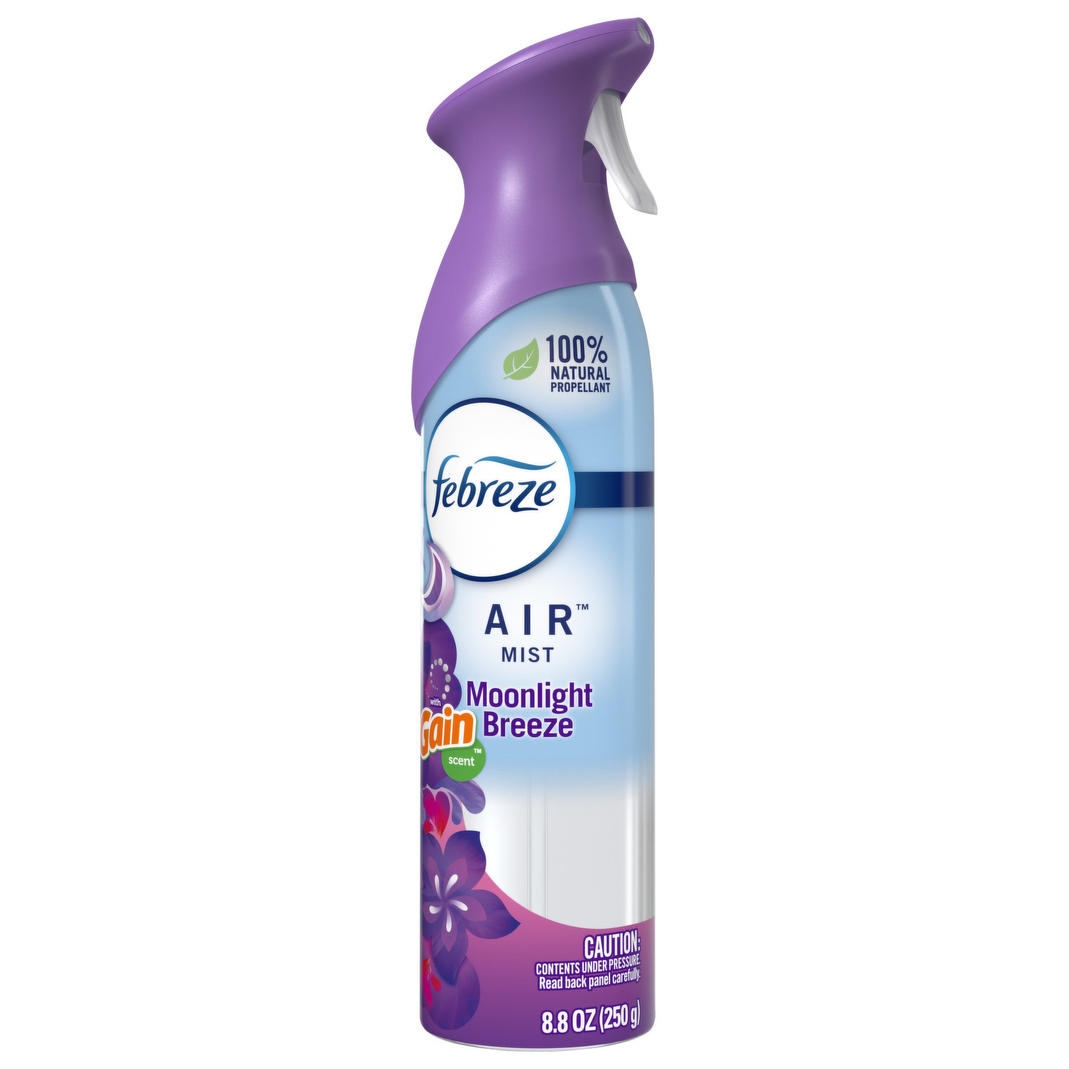 Febreze Air Air Refresher, with Gain Scent Moonlight Breeze, Value Pack - 2 pack, 8.8 oz bottles