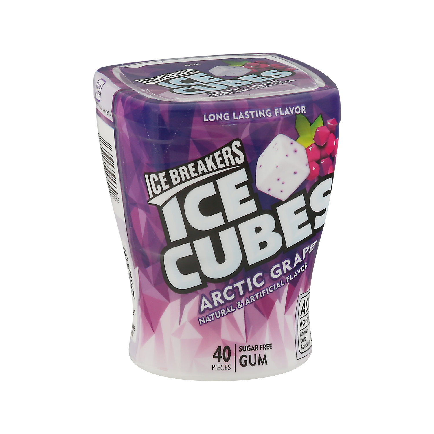 Ice Breakers Ice Cubes Sugar Free Chewing Gum - Arctic Grape