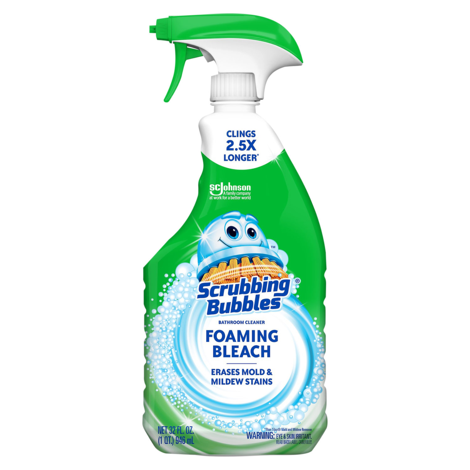 Scrubbing Bubbles® Disinfectant Bathroom Cleaner II, Rain Shower