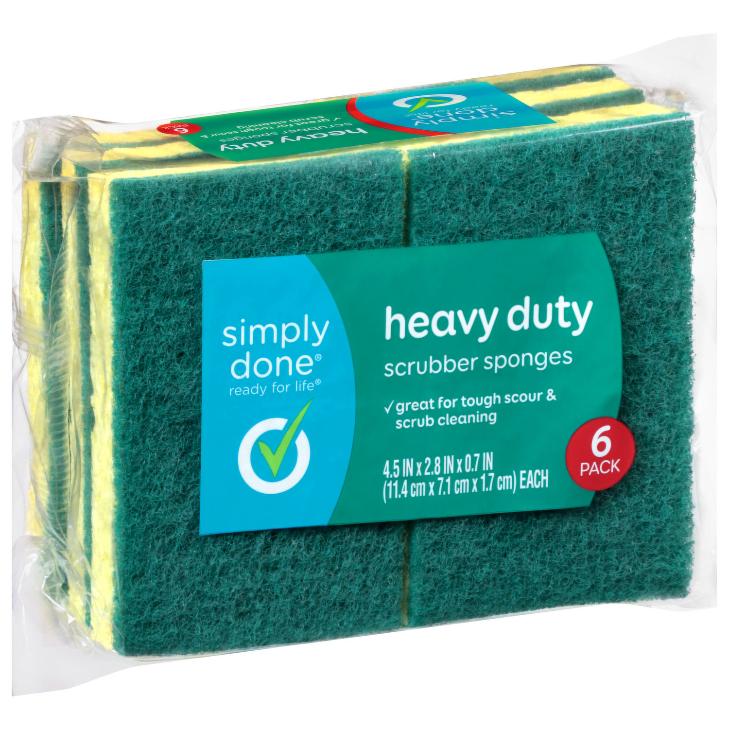 Commercial Duty Cleaning Sponges (medium size) - Parish Supply