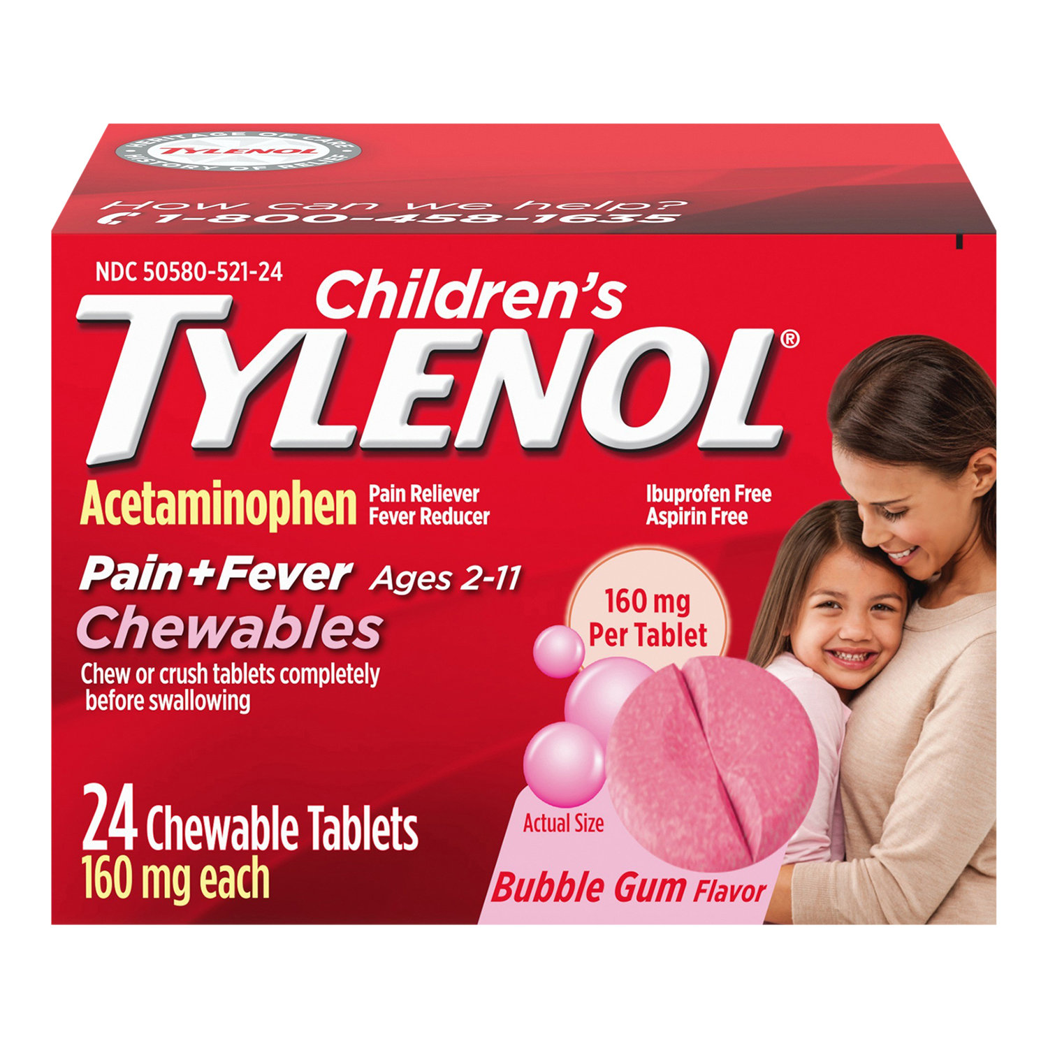 Tylenol Acetaminophen Pain Fever