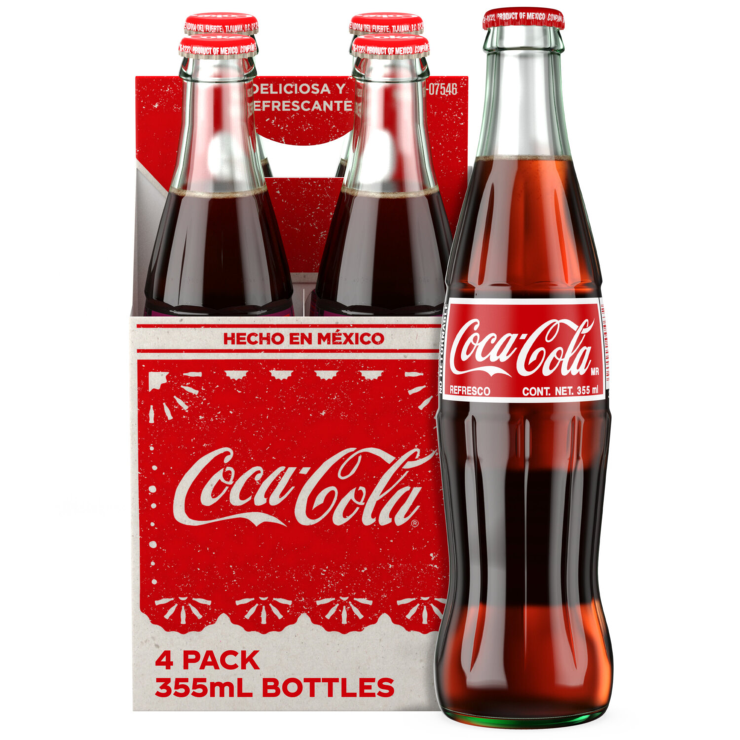 Coca-Cola Cola, Zero Calorie, Zero Sugar, 6 Pack - FRESH by Brookshire's