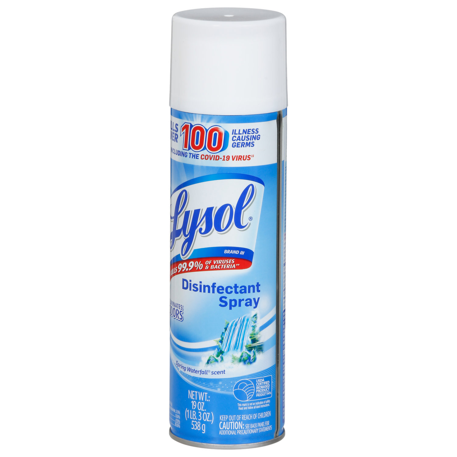 Spray Desinfectante Lysol 560 ML Spring Water