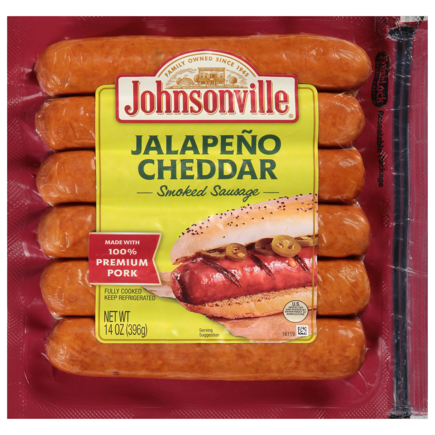 Cacique Beef Chorizo Sausage 9 Oz (8 Pack)