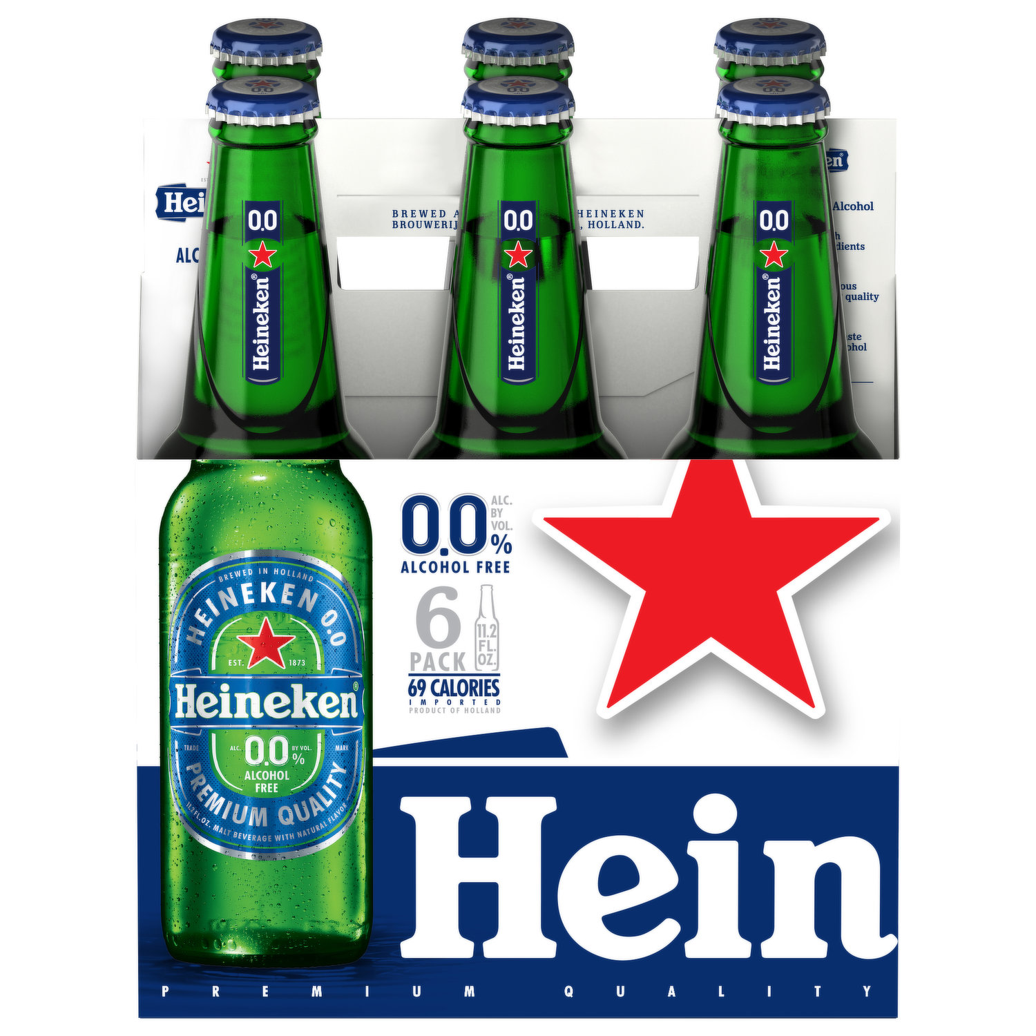 Heineken Beer Alcohol Free 6 Pack