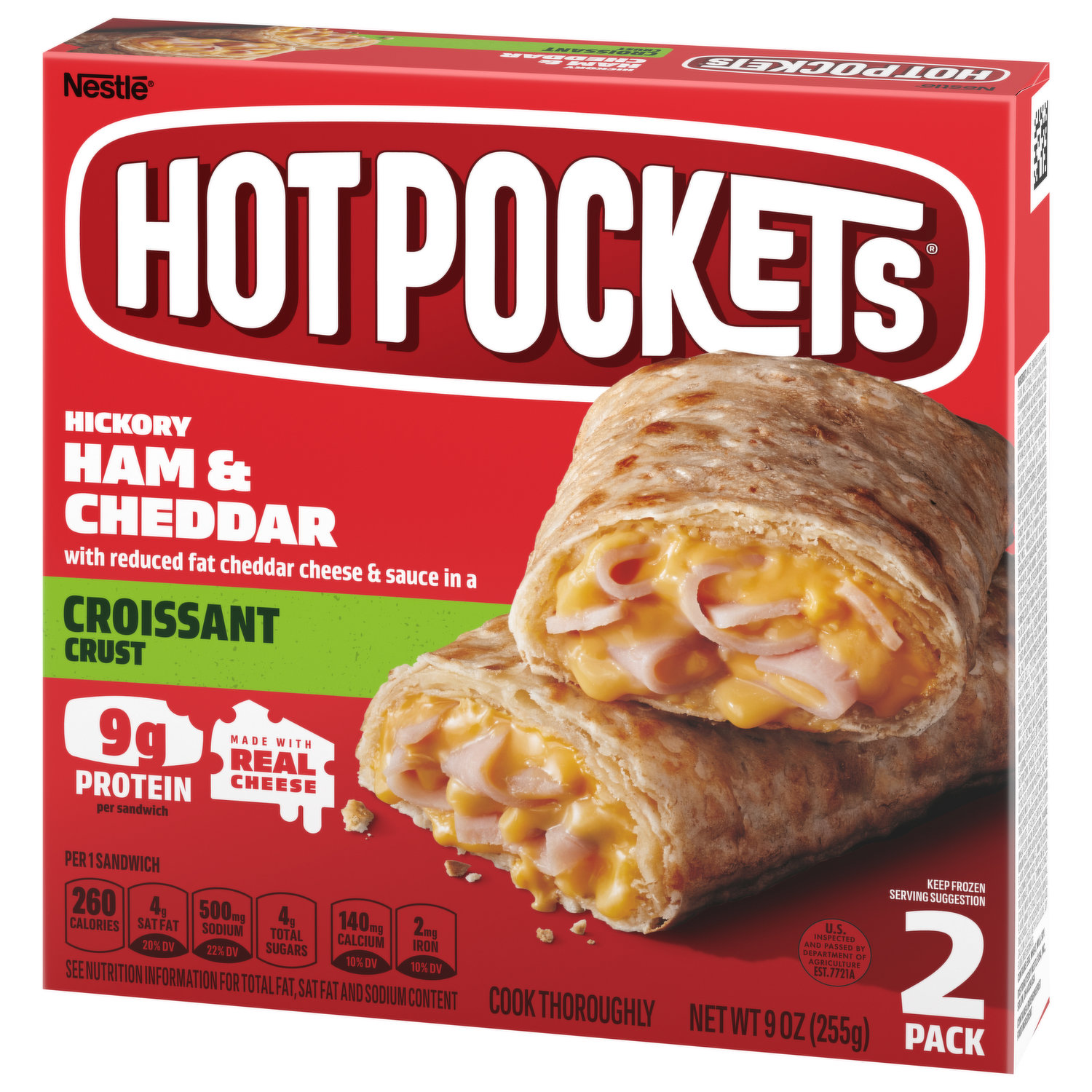 hot pockets ham and cheese