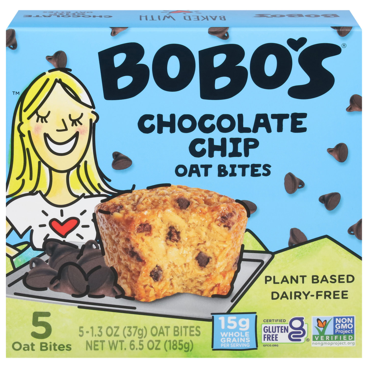 Peanut Butter Chocolate Chip Protein Bar – Bobo's