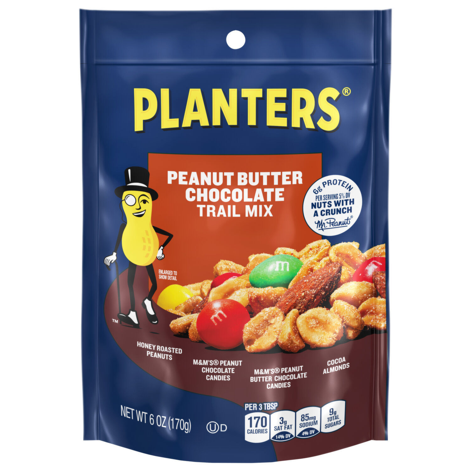 Nut Harvest Honey Roasted Mix 5.5 Ounce Plastic Bag, Shop