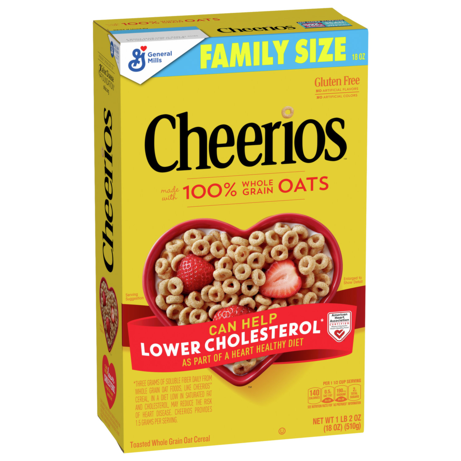 multigrain cheerios nutrition facts