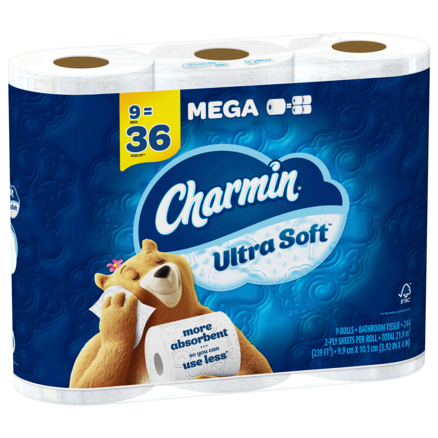 charmin bathroom tissue