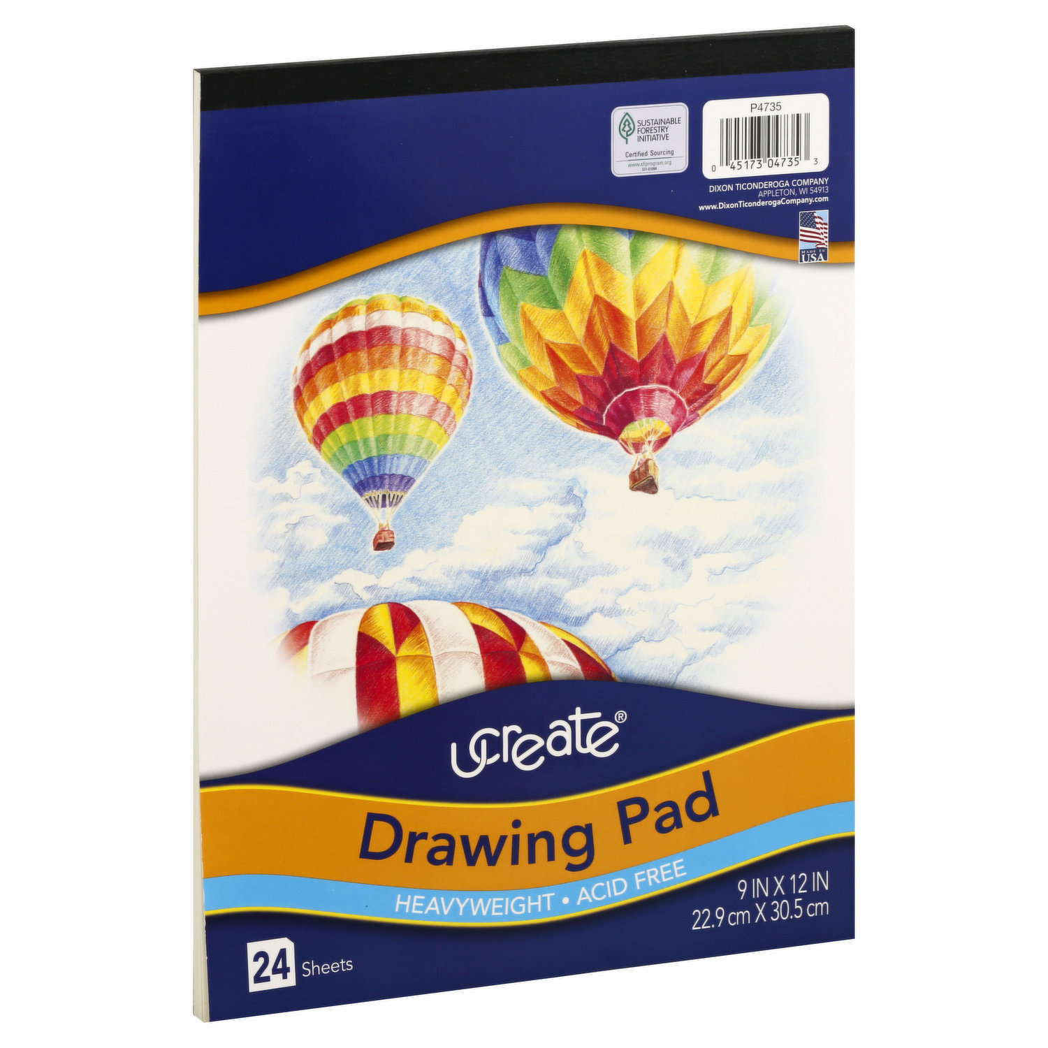 Artist Pad - Large Format Sketch & Drawing Pad - Appointed Hunter Green / None