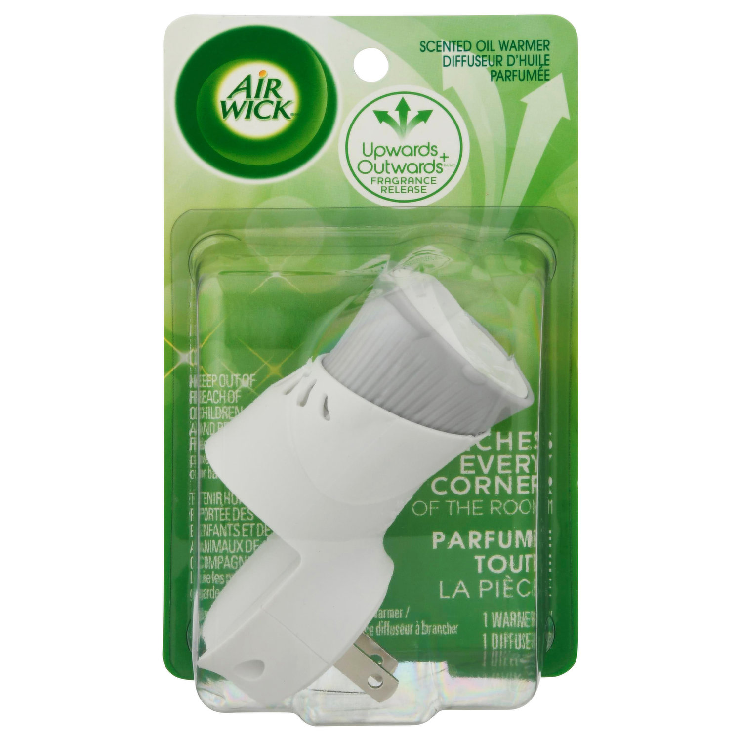 Air Wick Bougie MultiColor Silhouette Forêt Dorée d'Hiver La