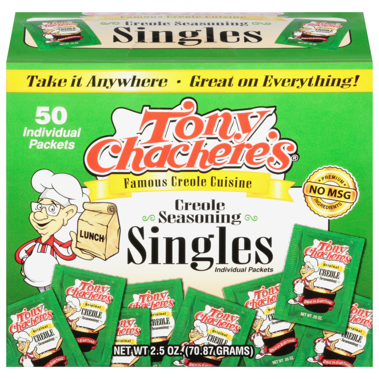 TONY CHACHERE'S CREOLE FOODS-Tony Chachere's Bold Creole Seasoning