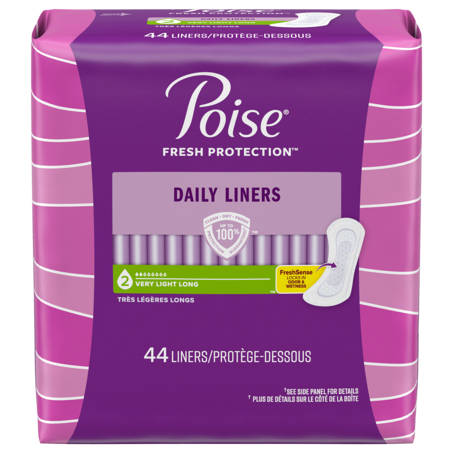 Poise Pads, Light, Regular Length - FRESH by Brookshire's