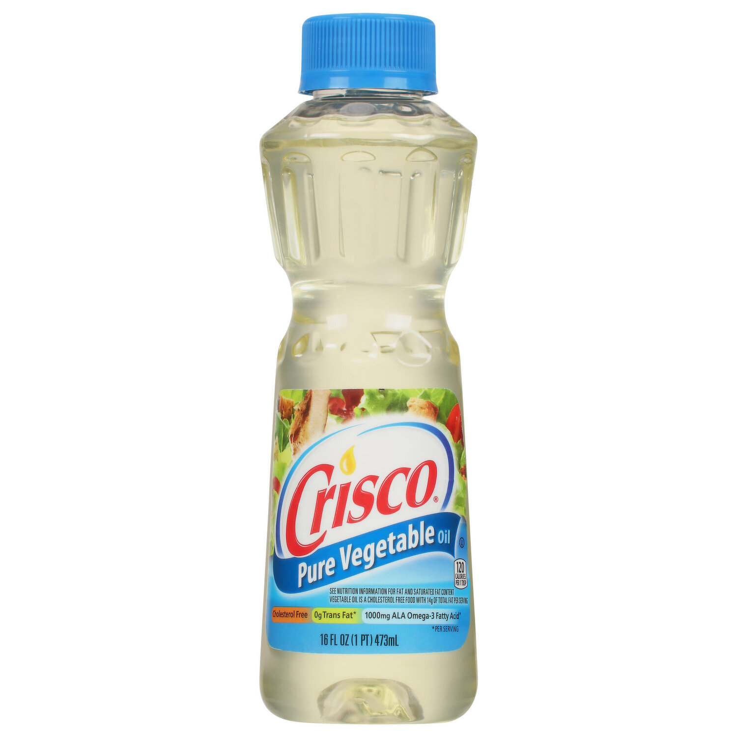 Crisco Vegetable Oil, Pure 64 Fl Oz, Oils & Sprays