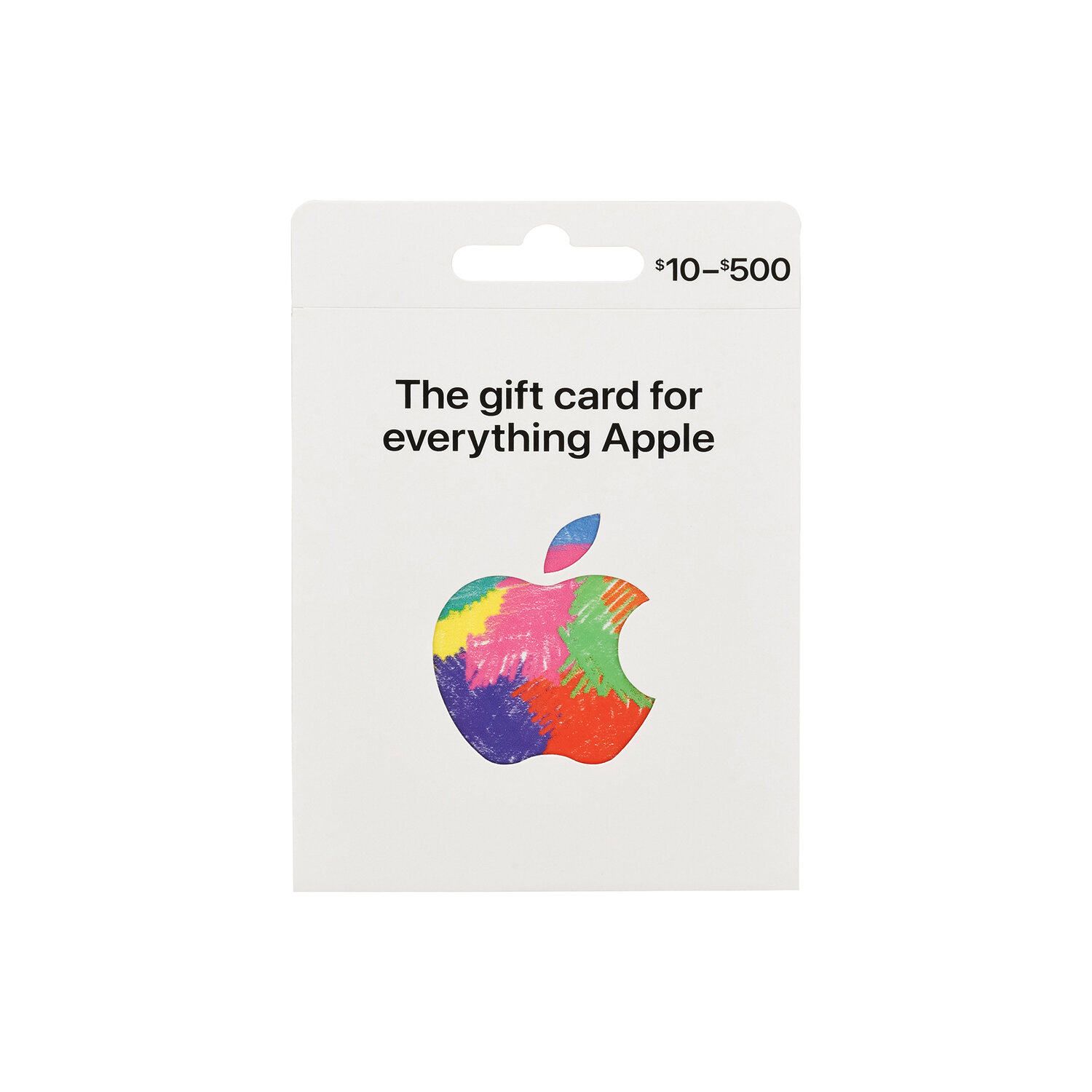 Apple Gift Card, $10-$500