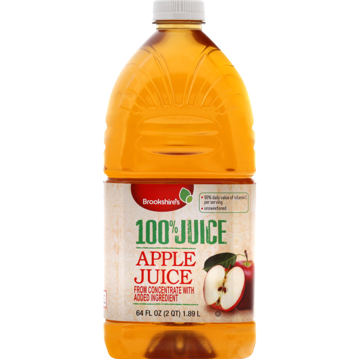 Brookshire's 100% Juice, Apple - Brookshire's