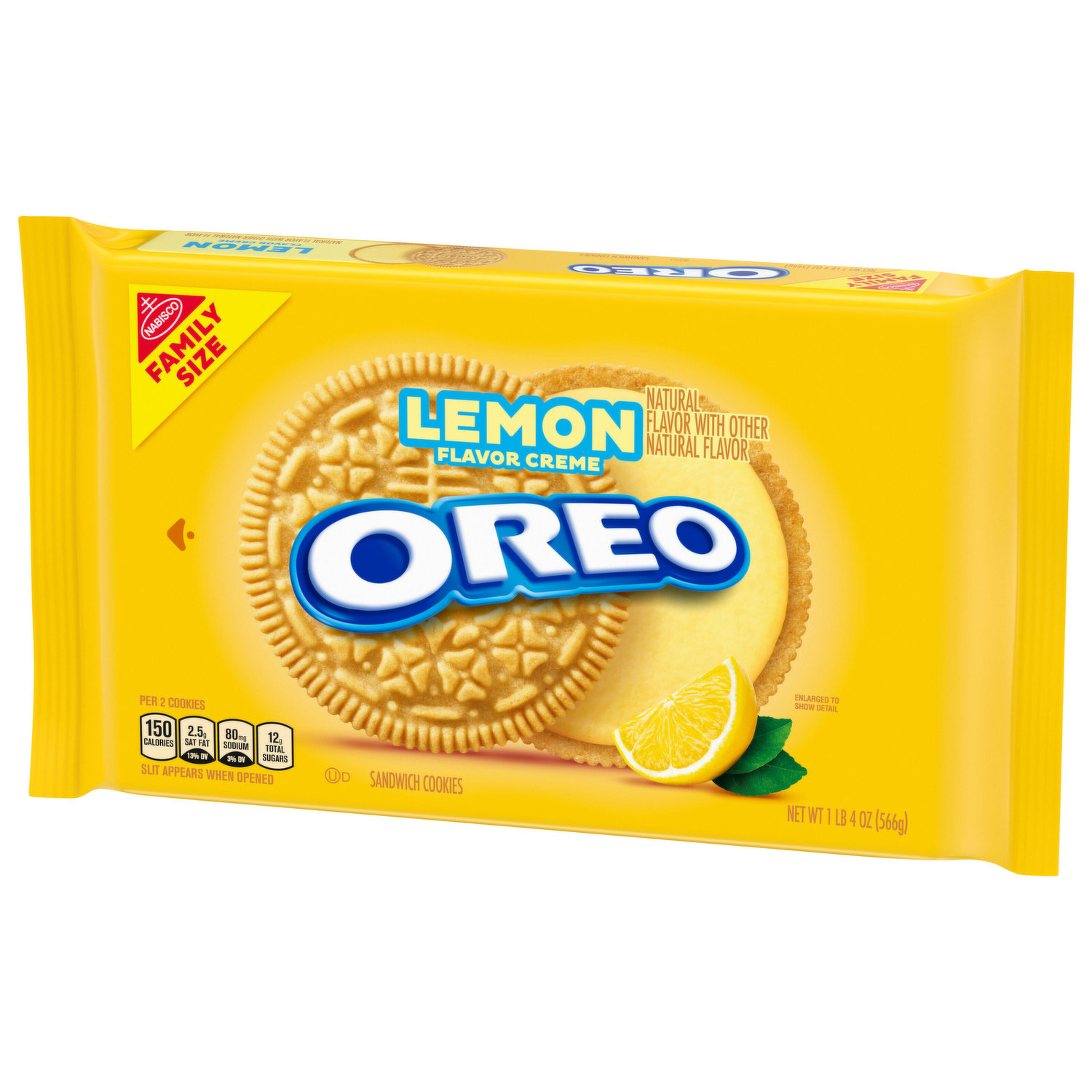 Oreo Lemon Creme Sandwich Cookies - FRESH by Brookshire's