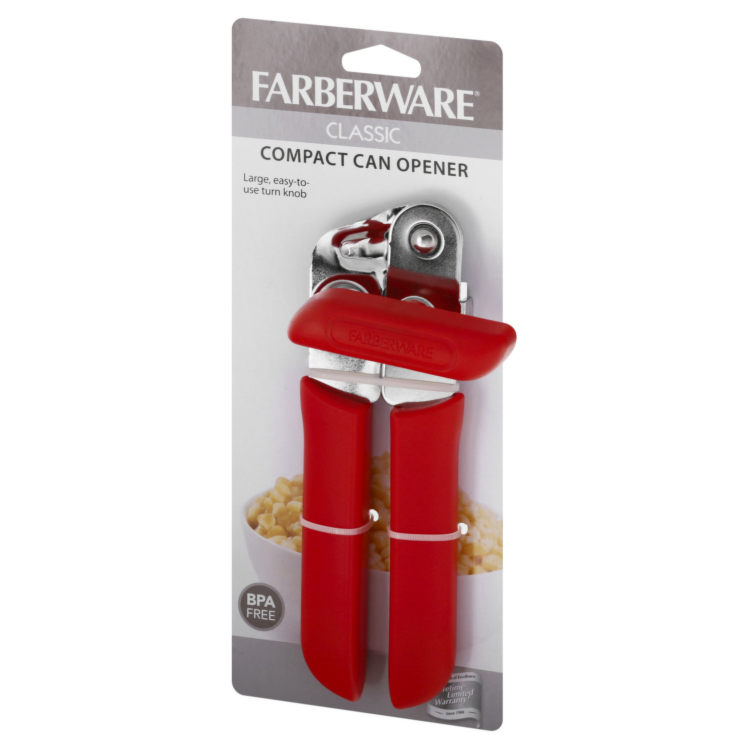 Farberware Red Compact Can Opener - Each