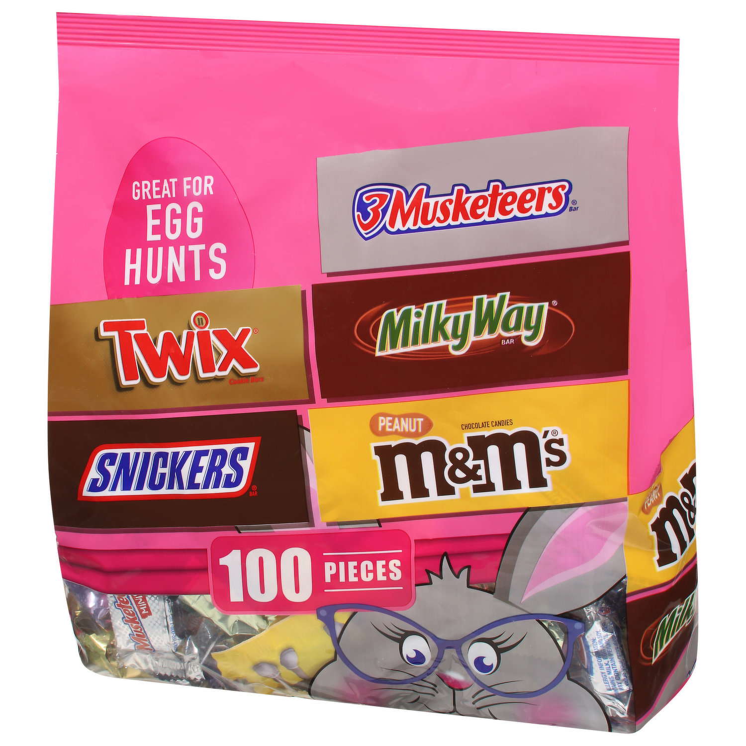 M&M'S Mystery Mix Easter Eggs Milk Chocolate Candy Assortment, 8 oz Bag, Snacks, Chips & Dips