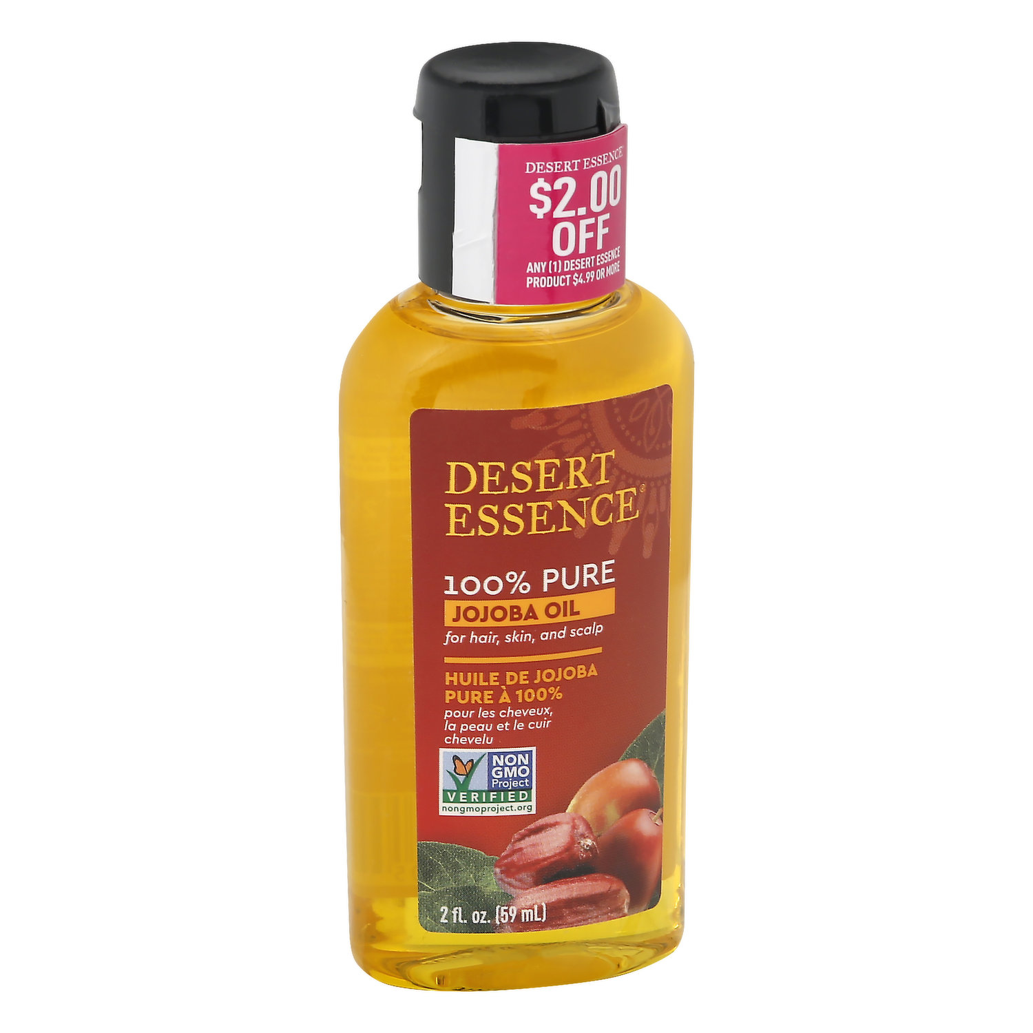 Desert Essence Jojoba Oil, 100% Pure - FRESH by Brookshire's