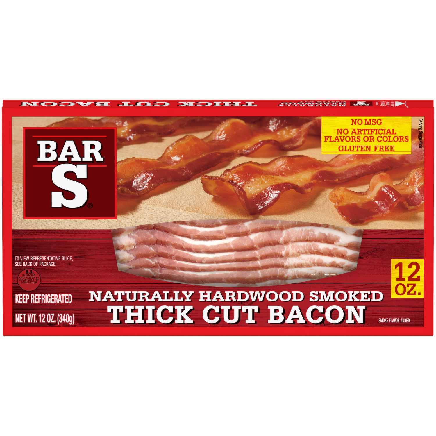 Epic All Natural Meat Bar, 100% Natural, Bacon, 1.5 ounce, 12 Count -  Gourmet Gifts