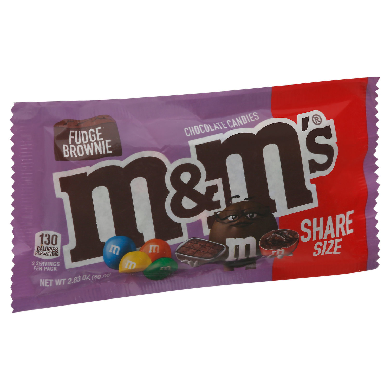 M&M's Fudge Brownie Chocolate Sharing Size - 9.05 oz