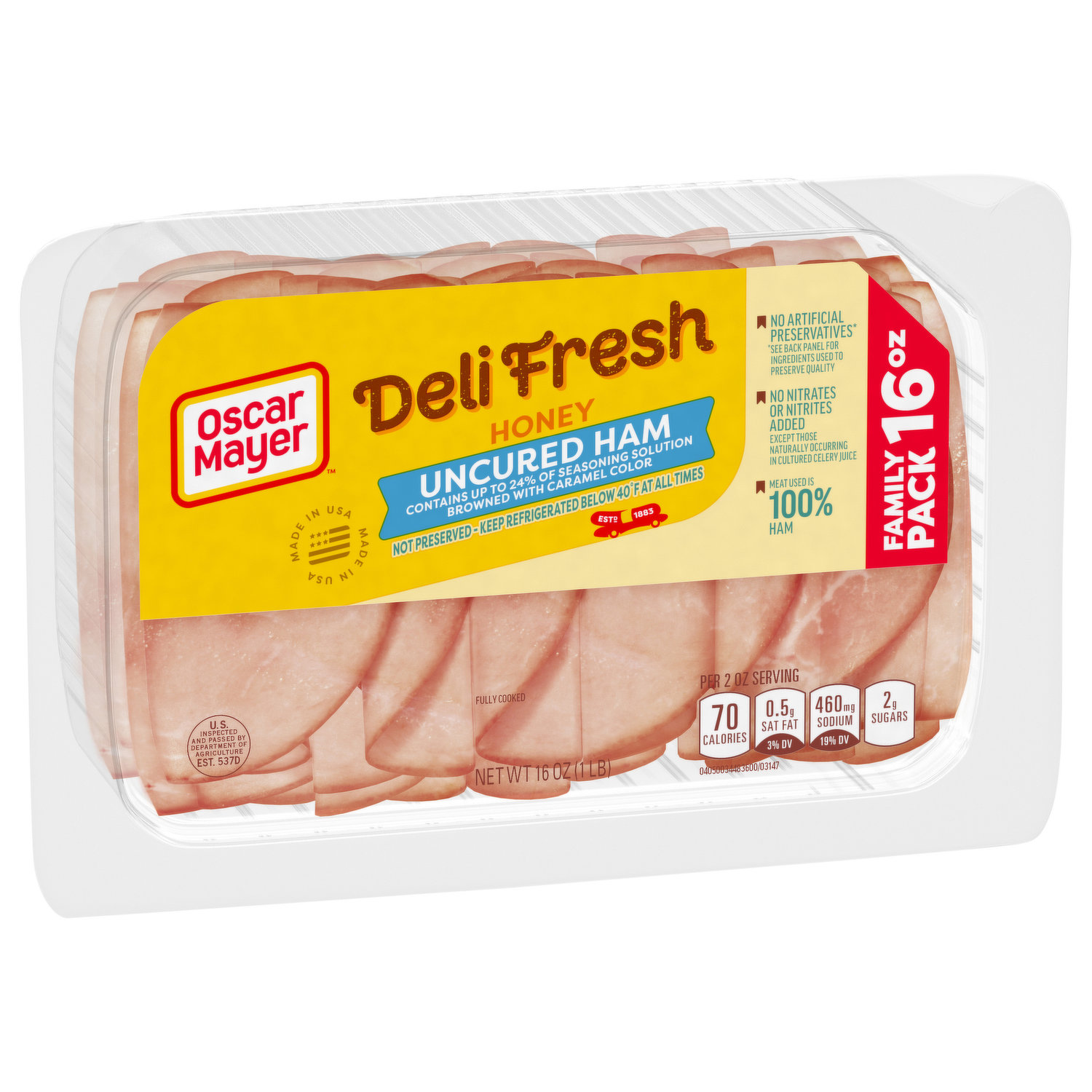 Oscar Mayer recalls over 2,000 pounds of ham and cheese loaf